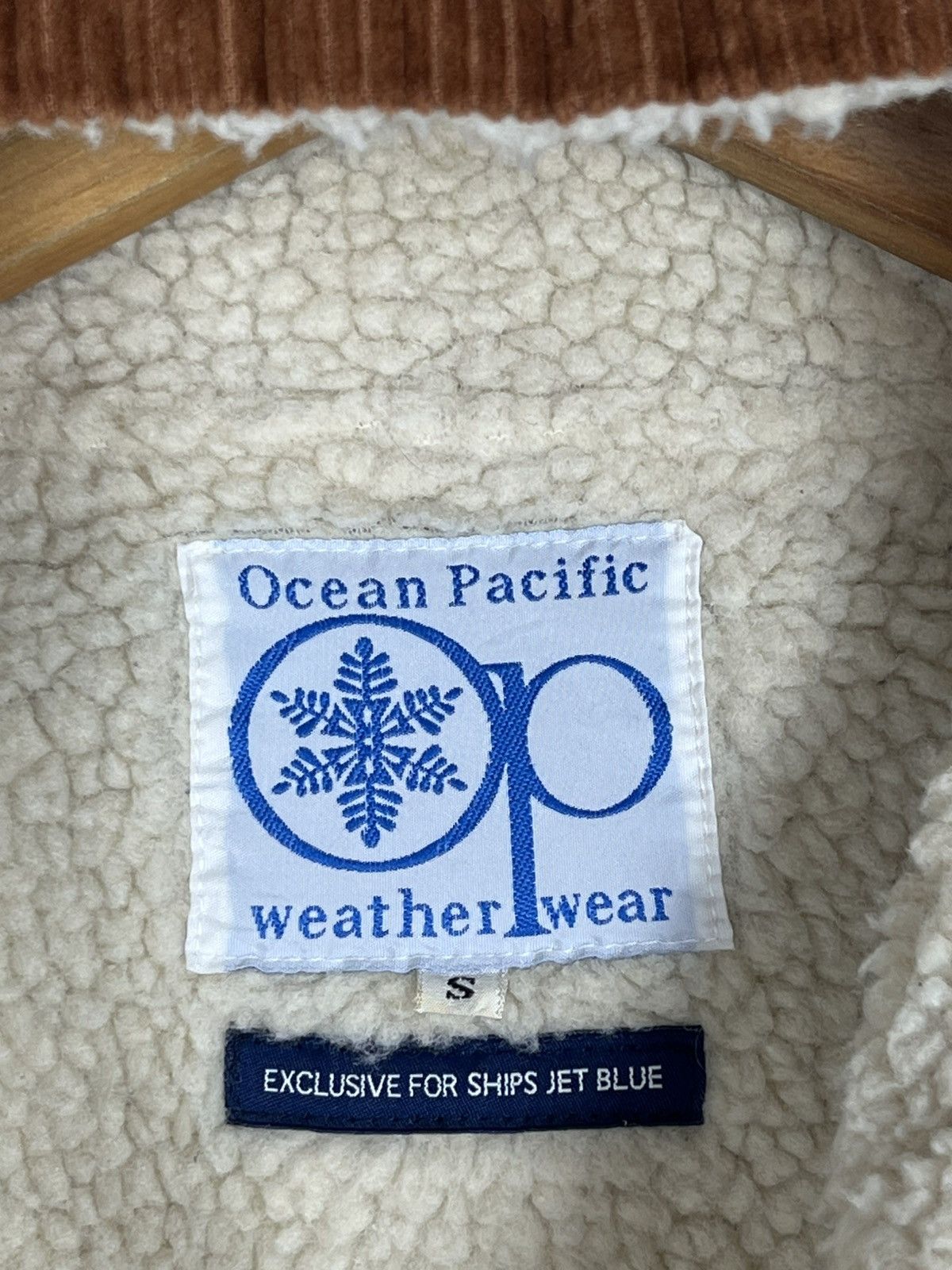 Ocean Pacific Vintage Ocean Pacific Sherpa Jacket SHIPS Jet Blue Exclusive Size US S / EU 44-46 / 1 - 10 Thumbnail