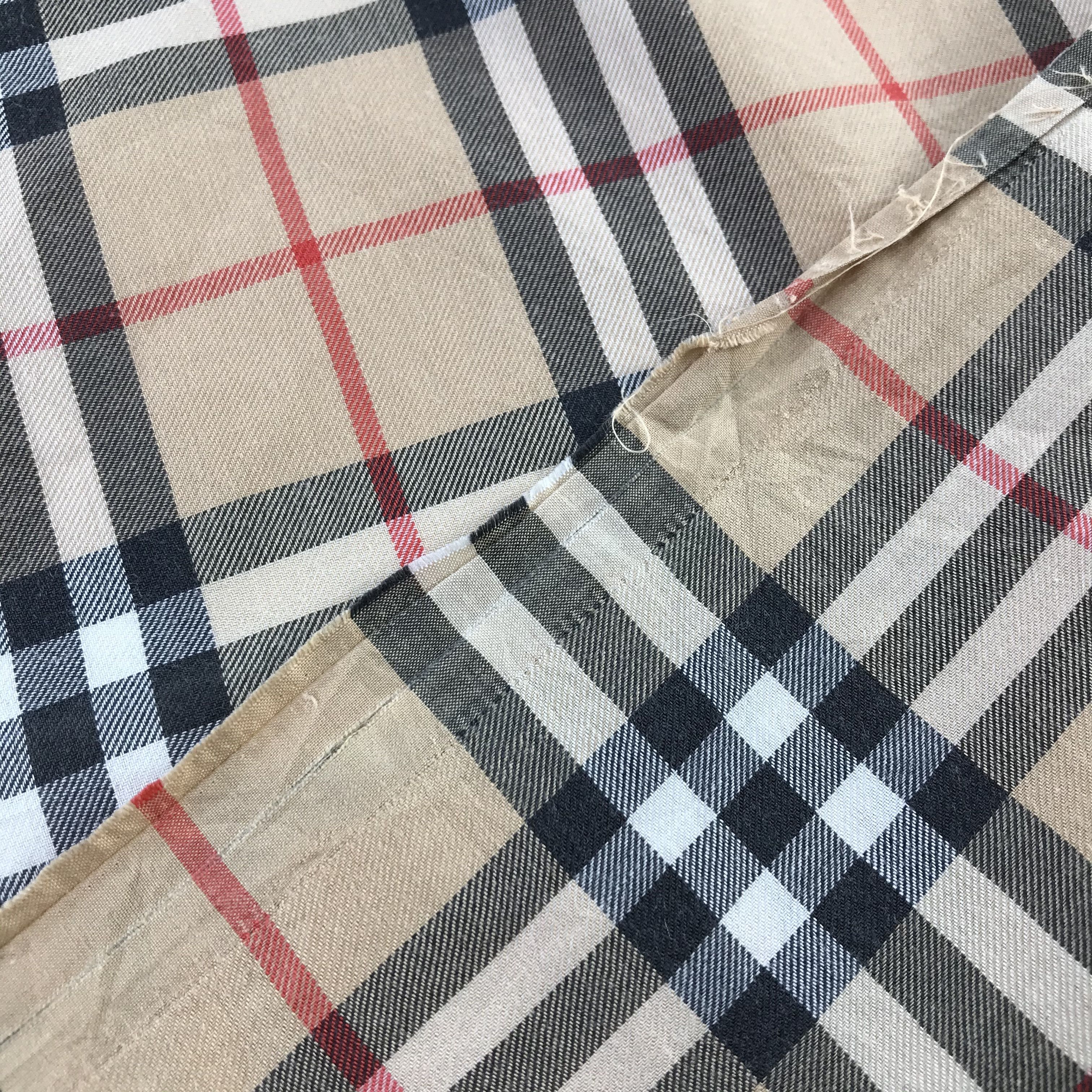 Burberry × Vintage Burberry Bandana / Handkerchief / Neckerchief - S650 Size ONE SIZE - 3 Thumbnail