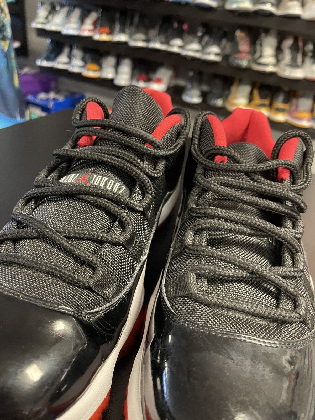 Jordan Brand Size 11 - Jordan 11 Bred Low Top OG 2015 Size US 11 / EU 44 - 6 Thumbnail