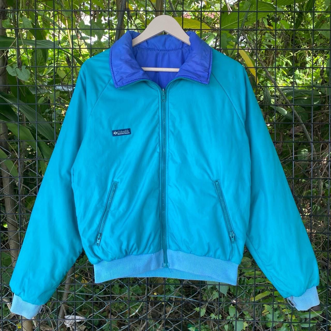 Columbia × Vintage Vtg Colombia Reversible Outdoor Jacket Size US M / EU 48-50 / 2 - 2 Thumbnail