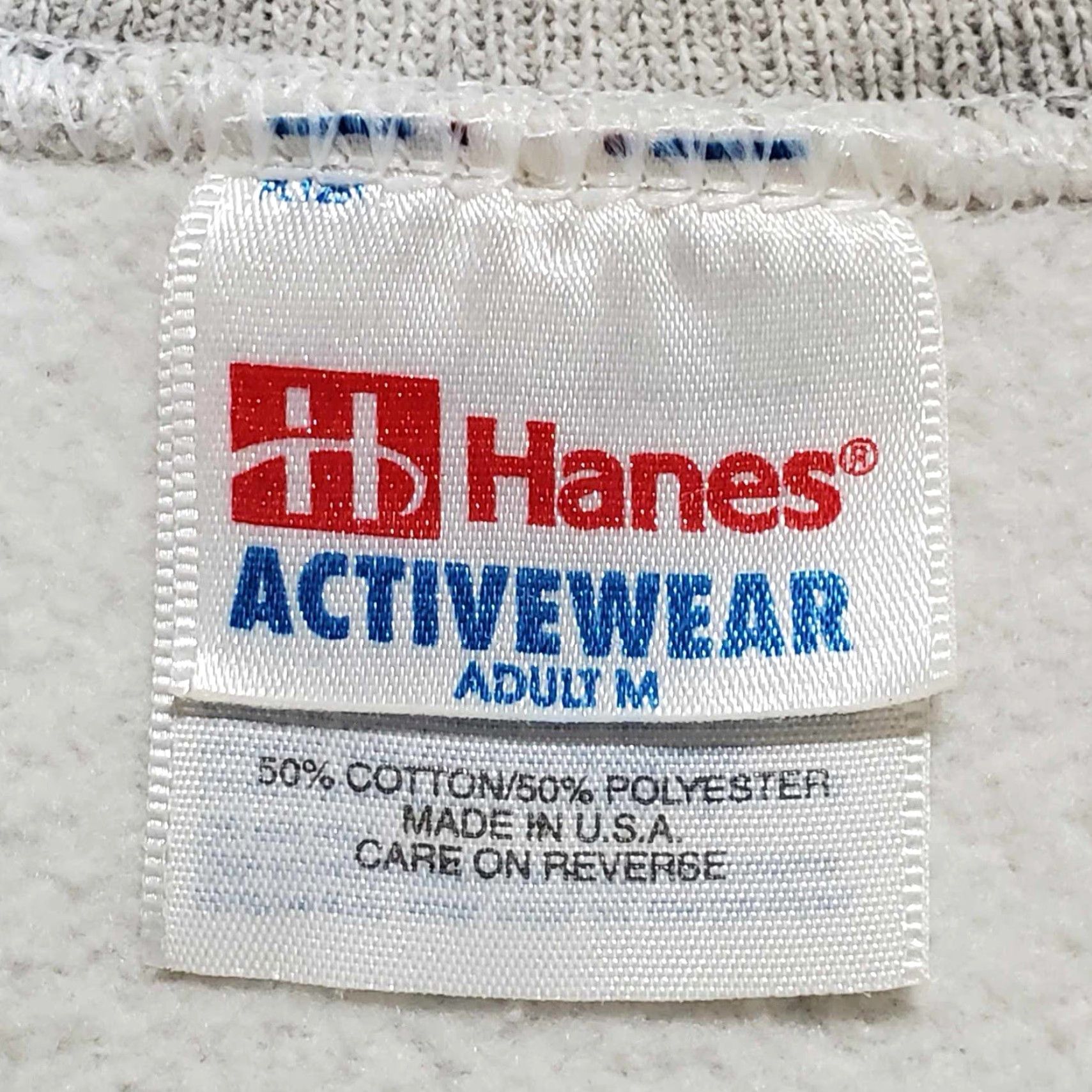 Hanes VINTAGE Hanes 90s Sweatshirt Crewneck Mens M Gray Siberian Husky Made In USA 1992 Flaw Size US M / EU 48-50 / 2 - 3 Thumbnail