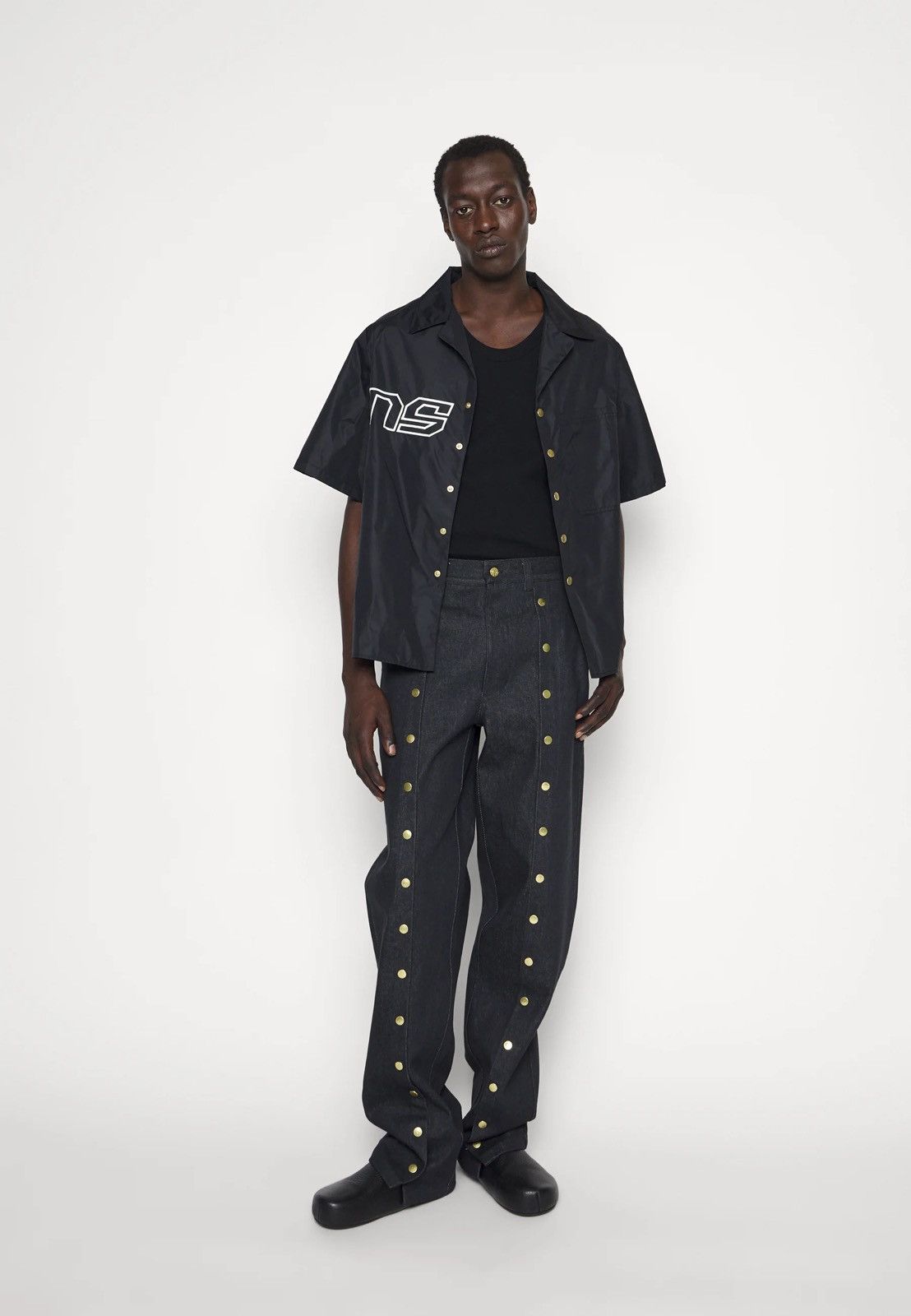 !DS! SS23 Nikolaj Storm Chaco Washed Black Pants