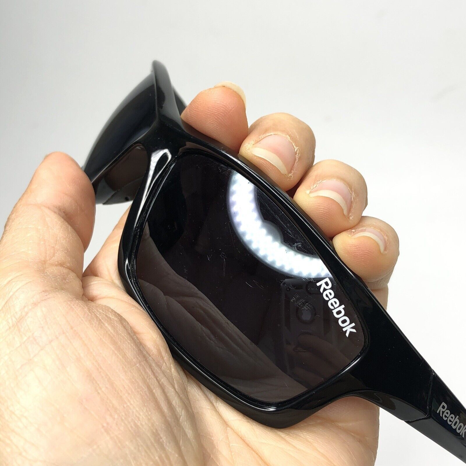 Reebok Reebok Men The Cruiser Wrap Sunglasses RB 6 BLK QTM Cat.3 Size ONE SIZE - 12 Thumbnail