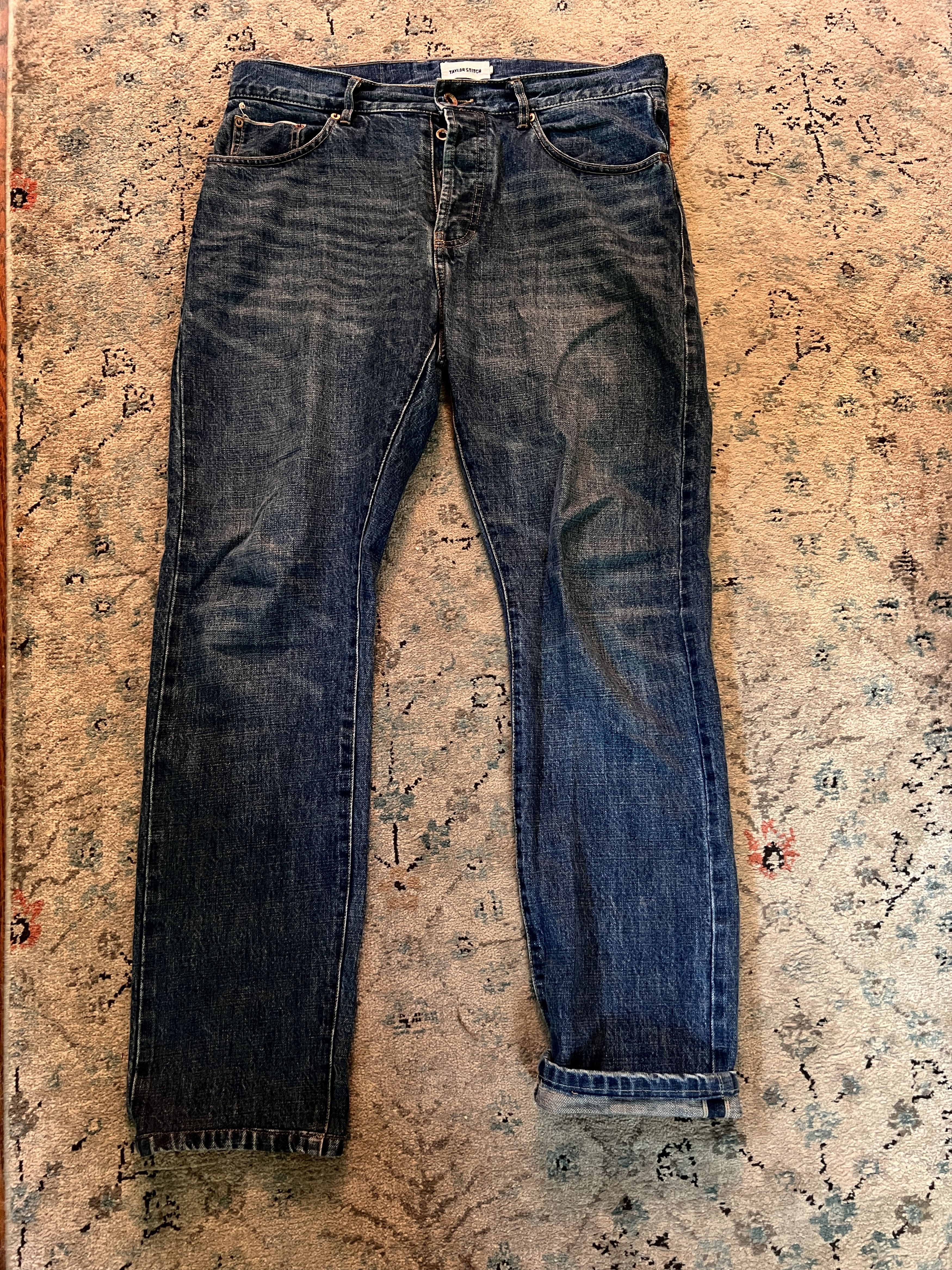 Taylor Stitch The Slim Jean in Sawyer Wash Organic Selvedge Size US 32 / EU 48 - 1 Thumbnail