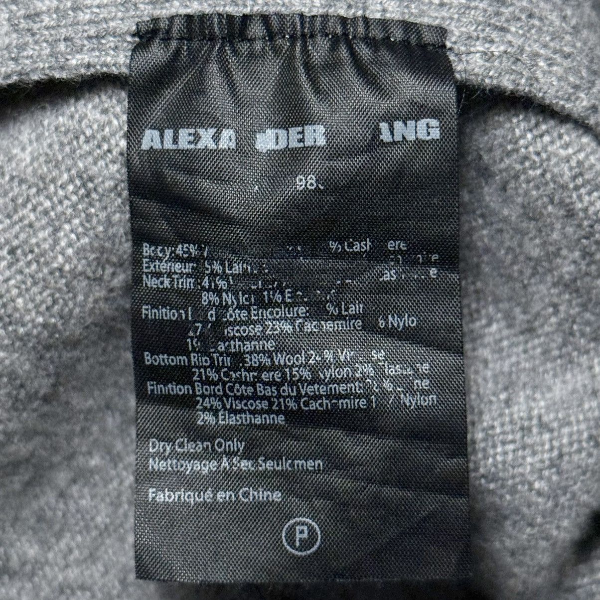 Alexander Wang Alexander Wang Asymmetrical Zip Detail Sweater Dress Size L / US 10 / IT 46 - 5 Thumbnail
