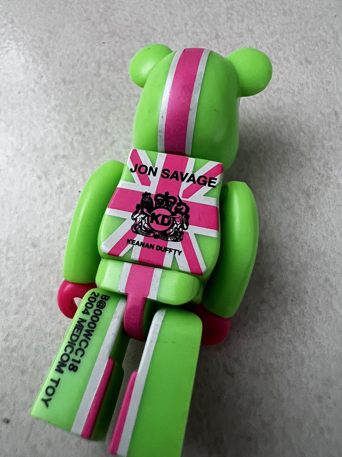 Medicom Toy Medicom Bearbrick England's Dreaming Keanan Duffty KD 2004 Size ONE SIZE - 4 Thumbnail