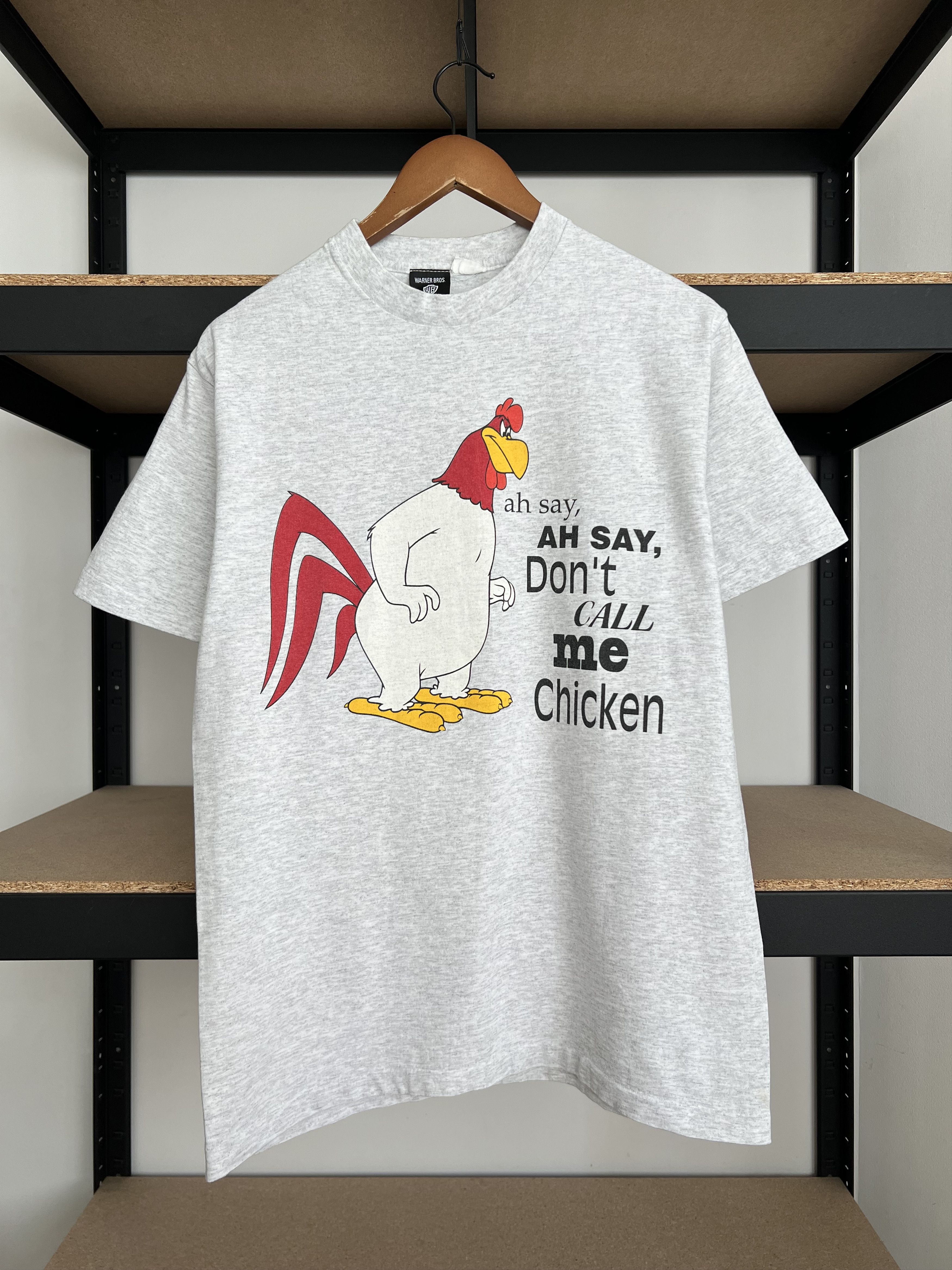 Warner Bros Vintage 1995 Foghorn Leghorn Looney Tunes Cartoon T-shirt Size US M / EU 48-50 / 2 - 1 Thumbnail