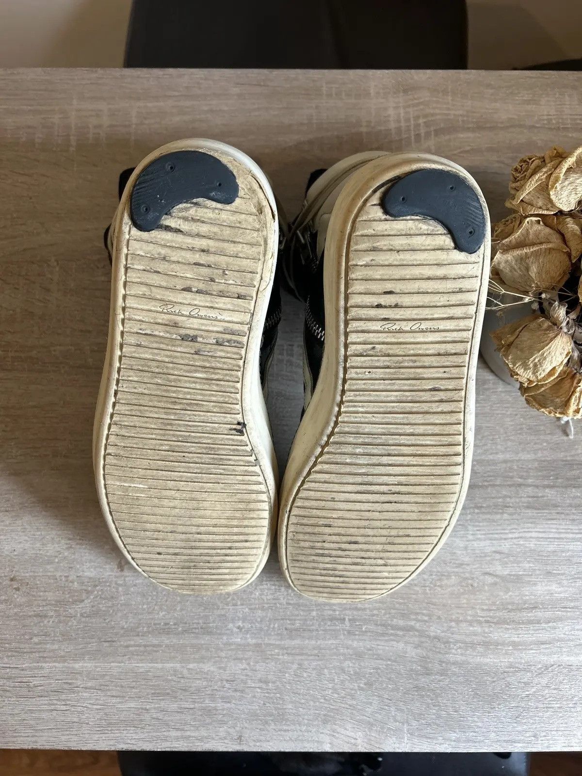 Rick Owens Rick Owens Geobaskets Sneakers Size US 12 / EU 45 - 9 Thumbnail