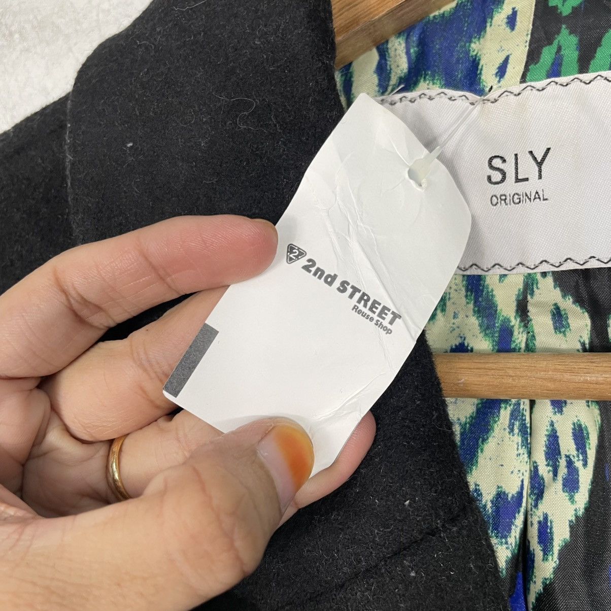 Japanese Brand Japanese Brand Sly Black Overcoat Size M / US 6-8 / IT 42-44 - 16 Thumbnail