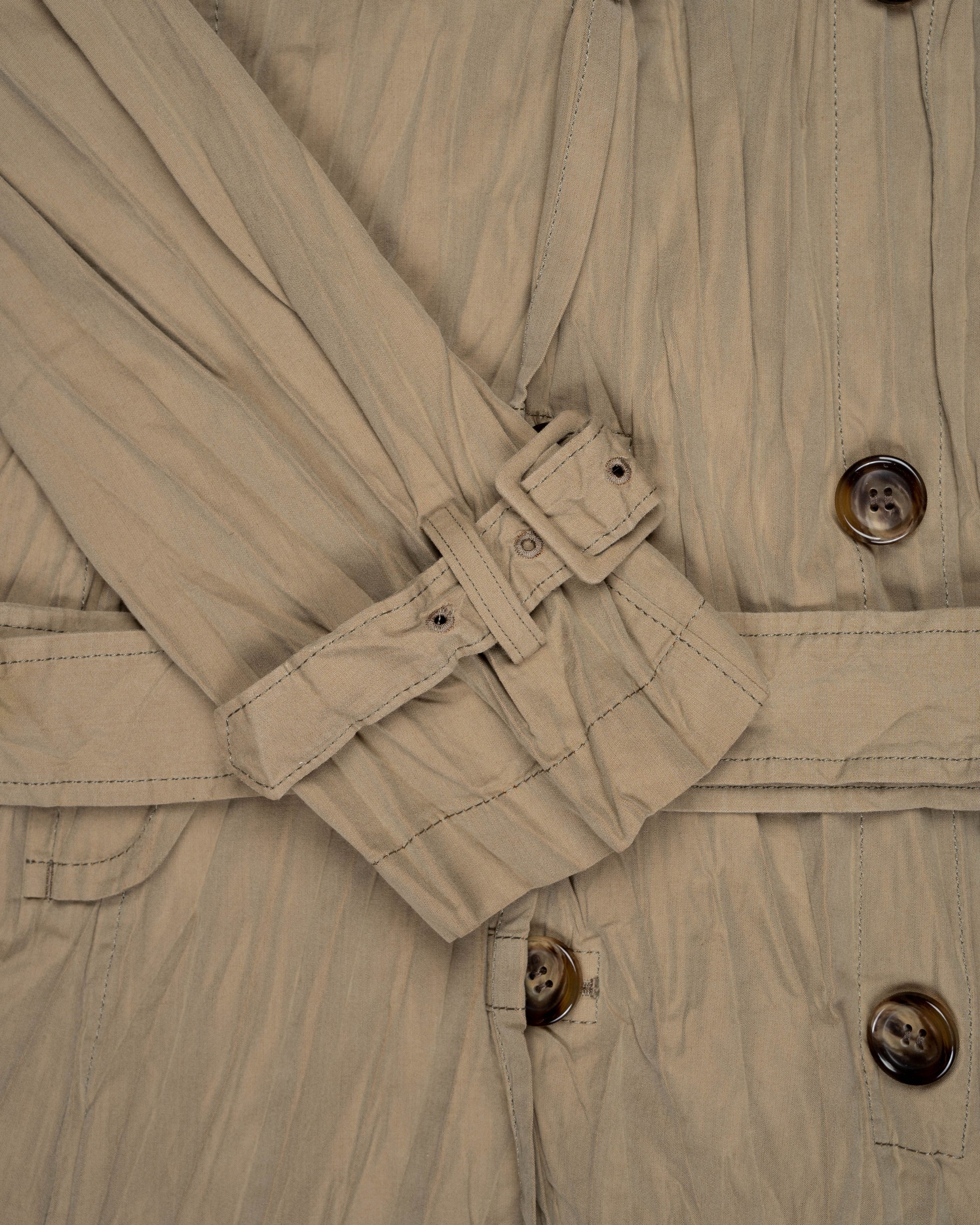 Comme des Garcons Junya Watanabe Pleated Double Breasted Trench Coat Size L / US 10 / IT 46 - 4 Thumbnail