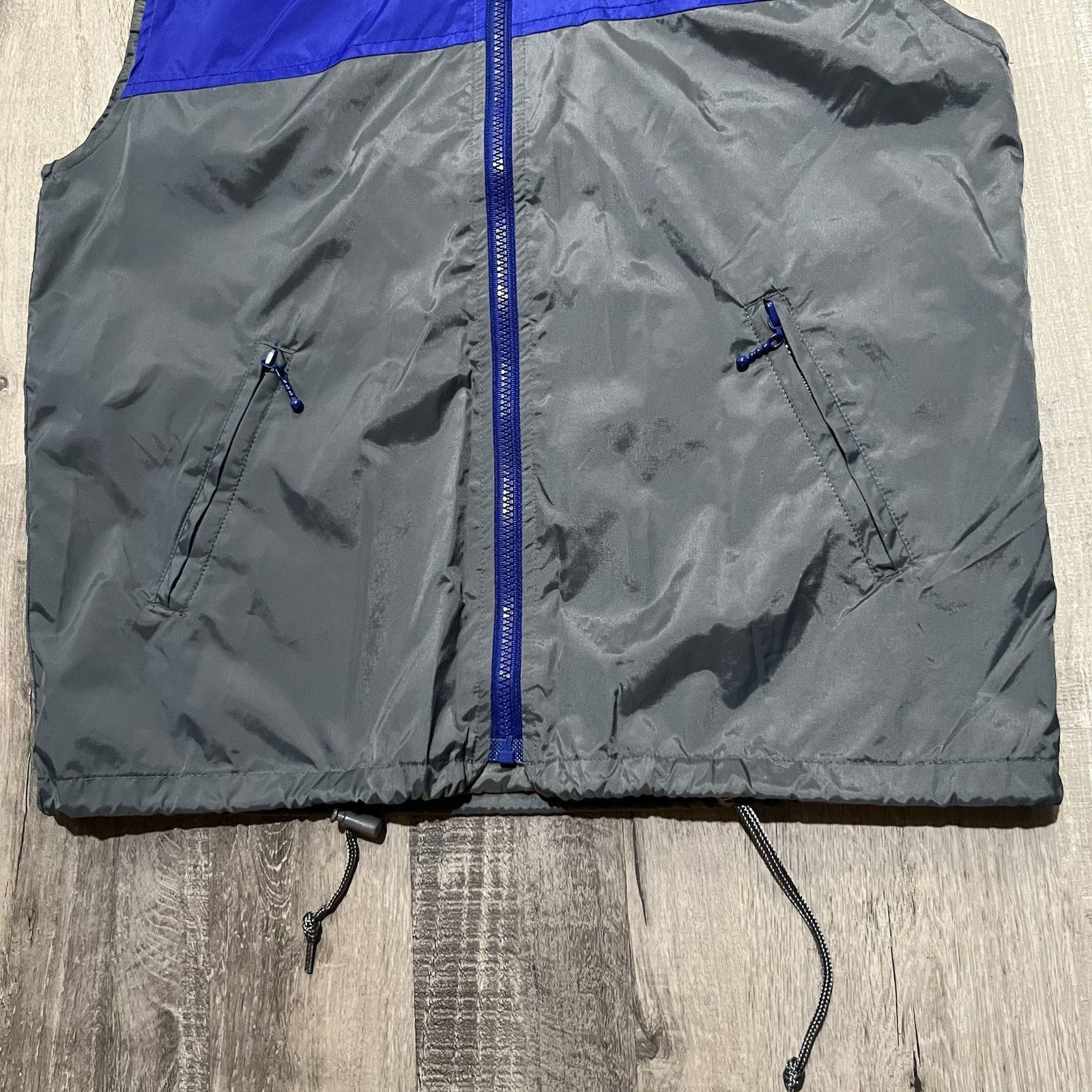 Lee VTG Lee Pipes BMX Sleeveless 90s Y2K Hooded Windbreaker Vest Size US S / EU 44-46 / 1 - 5 Thumbnail