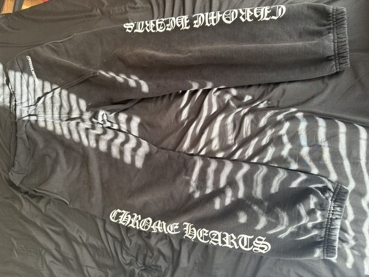 Chrome Hearts Chrome heart logo print sweatpants Size US 34 / EU 50 - 3 Thumbnail
