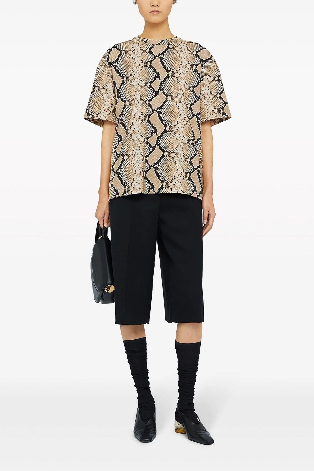 Jil Sander o1mt1gz0625 Printed T-Shirt in Multicolor Size XL / US 12-14 / IT 48-50 - 2 Thumbnail