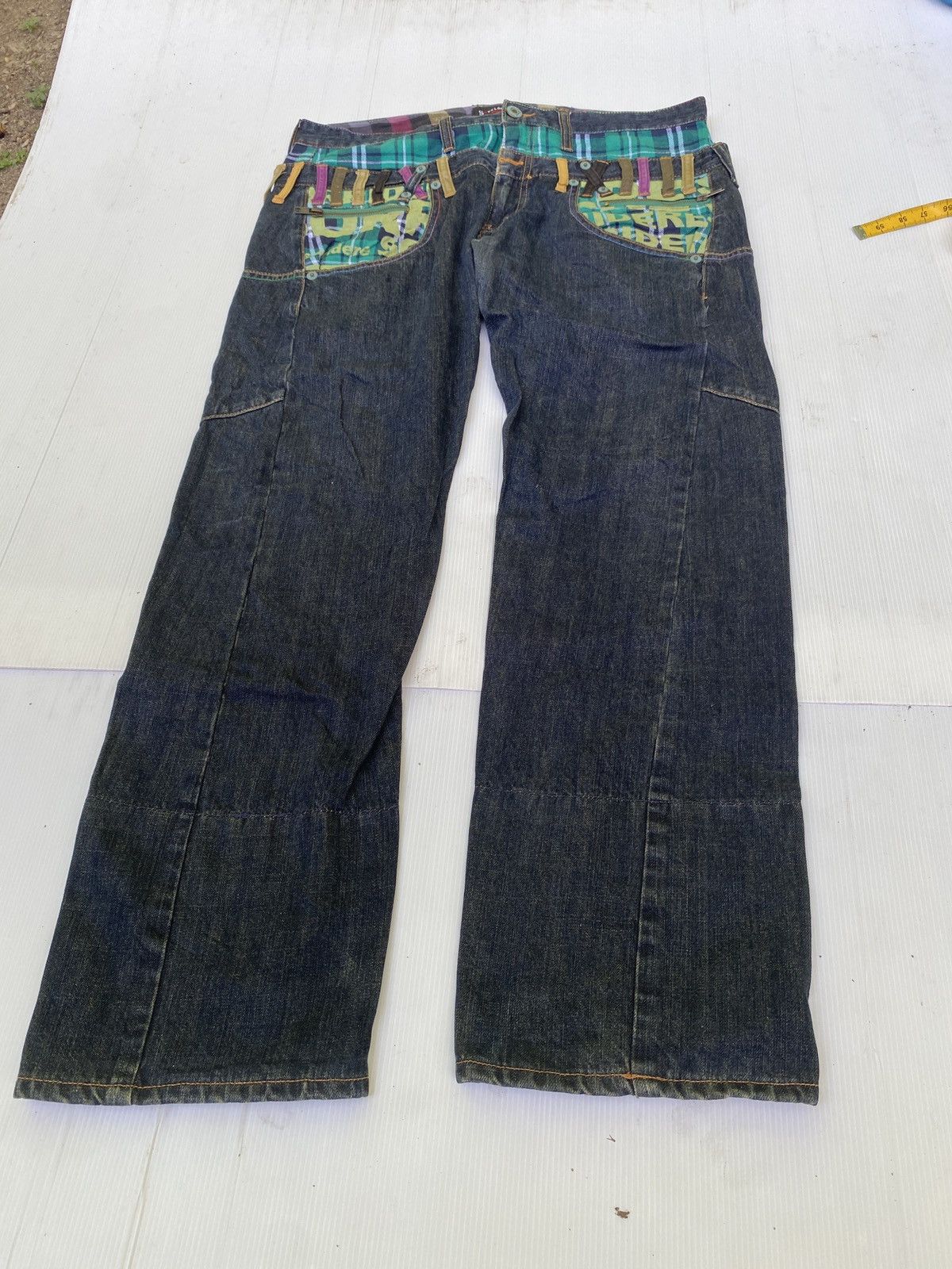 If Six Was Nine × Japanese Brand Sorridere double waist denim pants Size US 32 / EU 48 - 10 Thumbnail