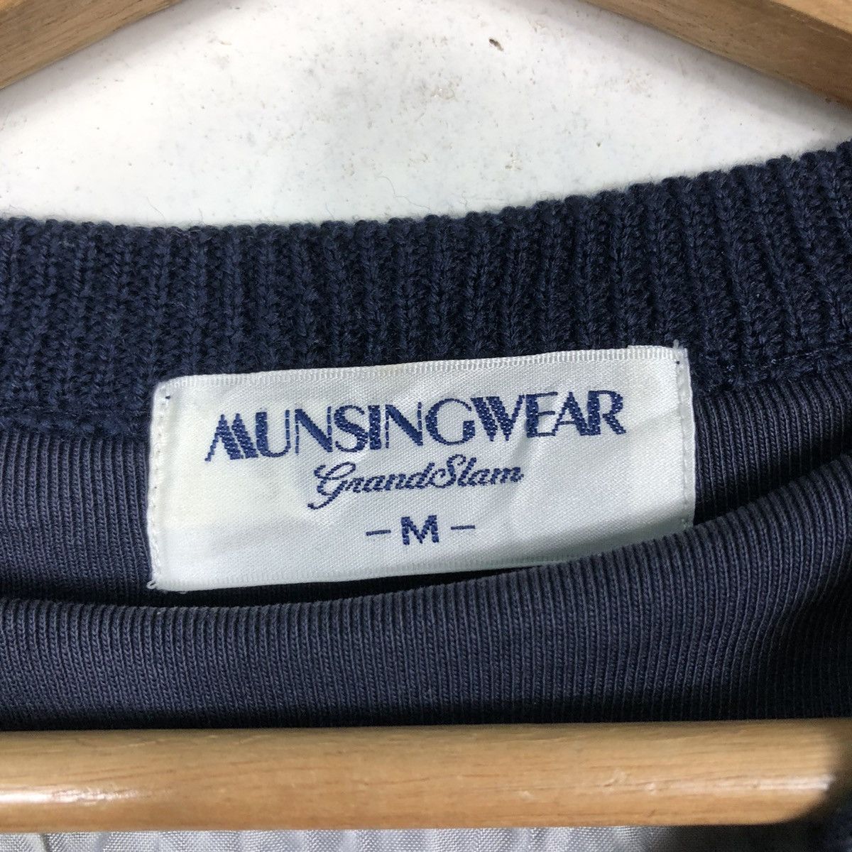 Japanese Brand × Vintage 📌Vintage Munsingwear Grand Slam Sweatshirt Big Logo Size US M / EU 48-50 / 2 - 14 Thumbnail
