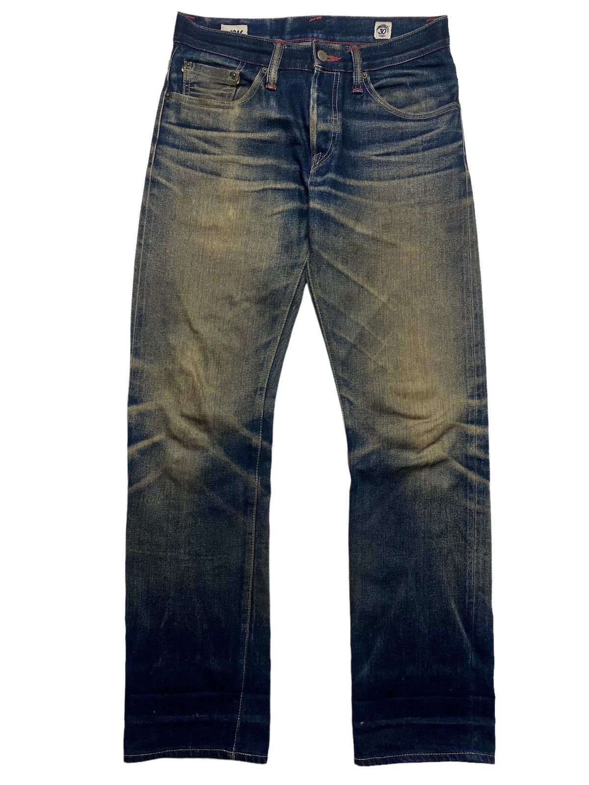 NBDN Nobrandedon Vintage NBDN - Mudwash Selvedge Denim Pants Size US 28 / EU 44 - 1 Thumbnail