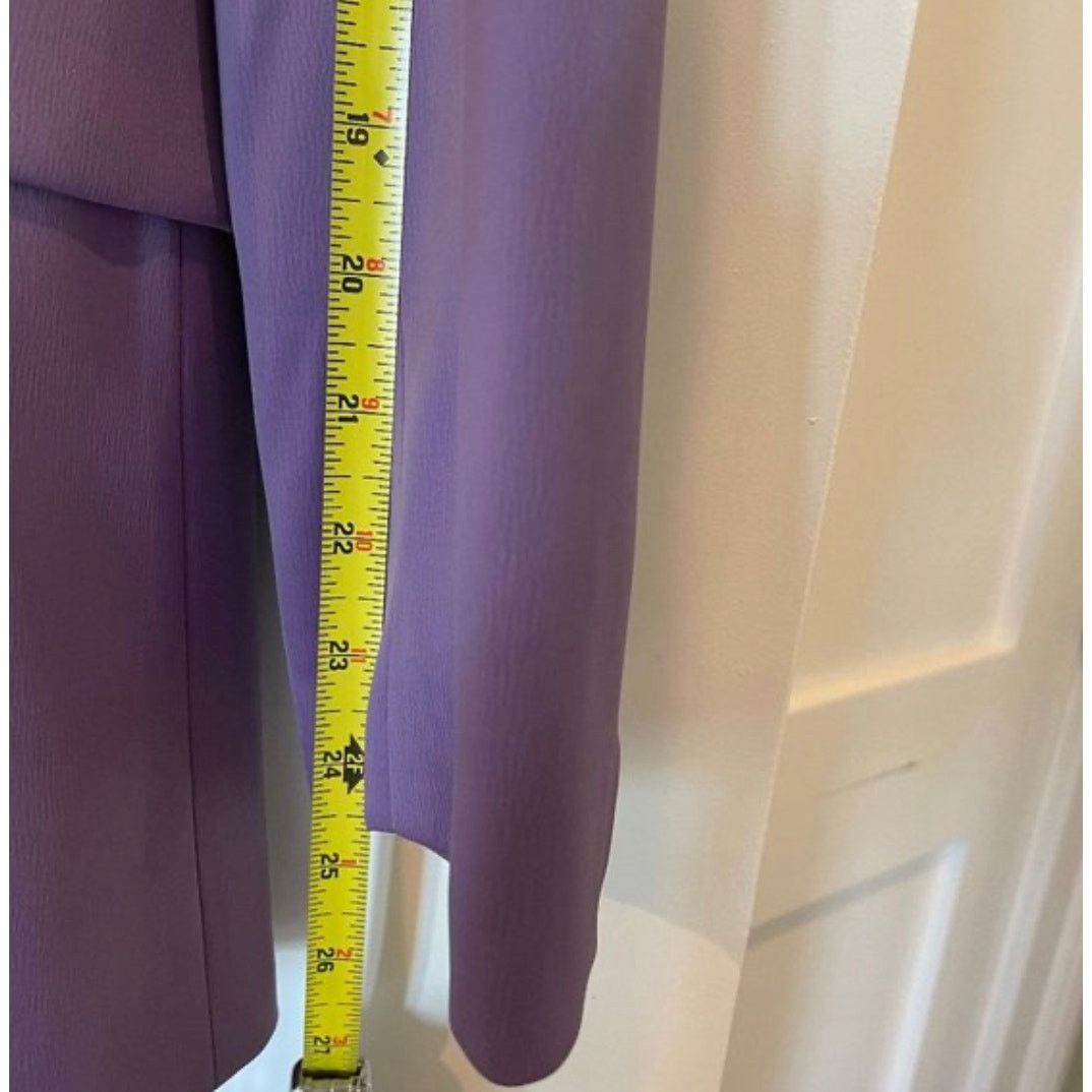Zara ZARA SATIN EFFECT BLAZER LILAC Size XS / US 0-2 / IT 36-38 - 10 Thumbnail