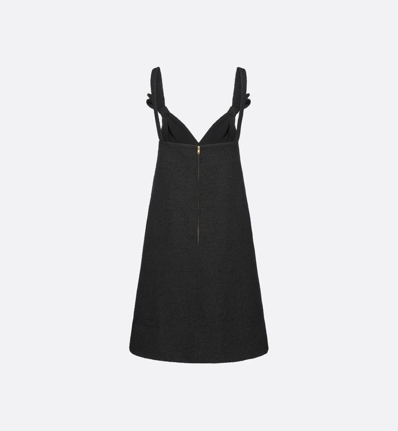 Dior o1bcso1str0126 Dress in Black Size L / US 10 / IT 46 - 1 Thumbnail