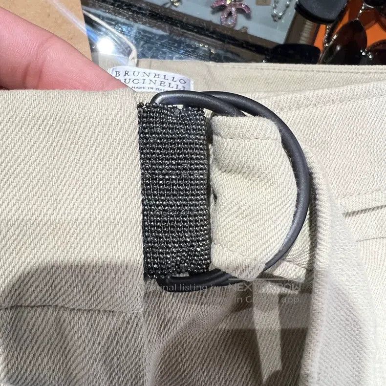 Brunello Cucinelli Brunello Cucinelli 23s Pinball Belt Shorts Size 28" / US 6 / IT 42 - 6 Thumbnail