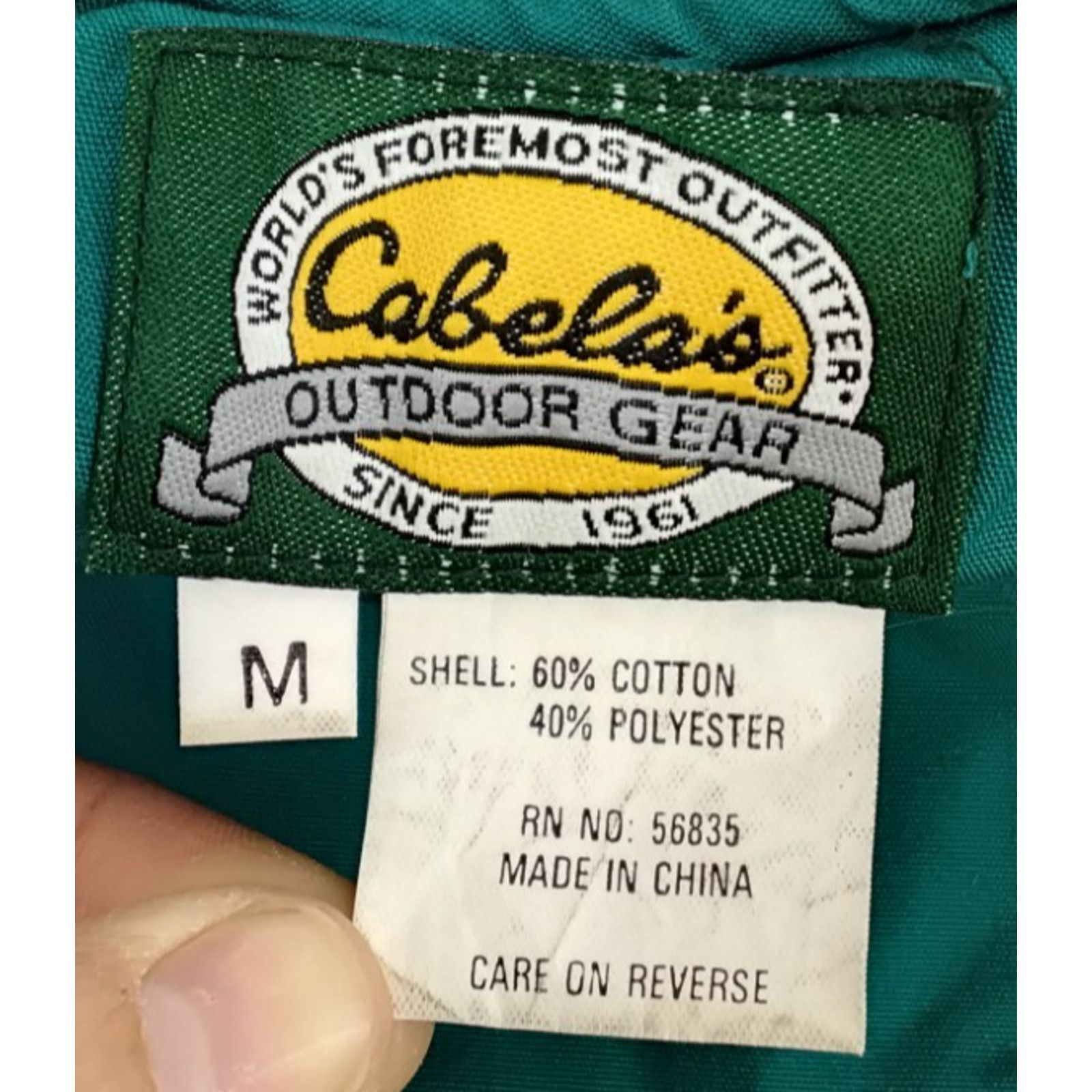 Cabelas Cabela's Fly Fishing Utility Vest Men's M Teal Cargo Pockets Size US M / EU 48-50 / 2 - 13 Thumbnail