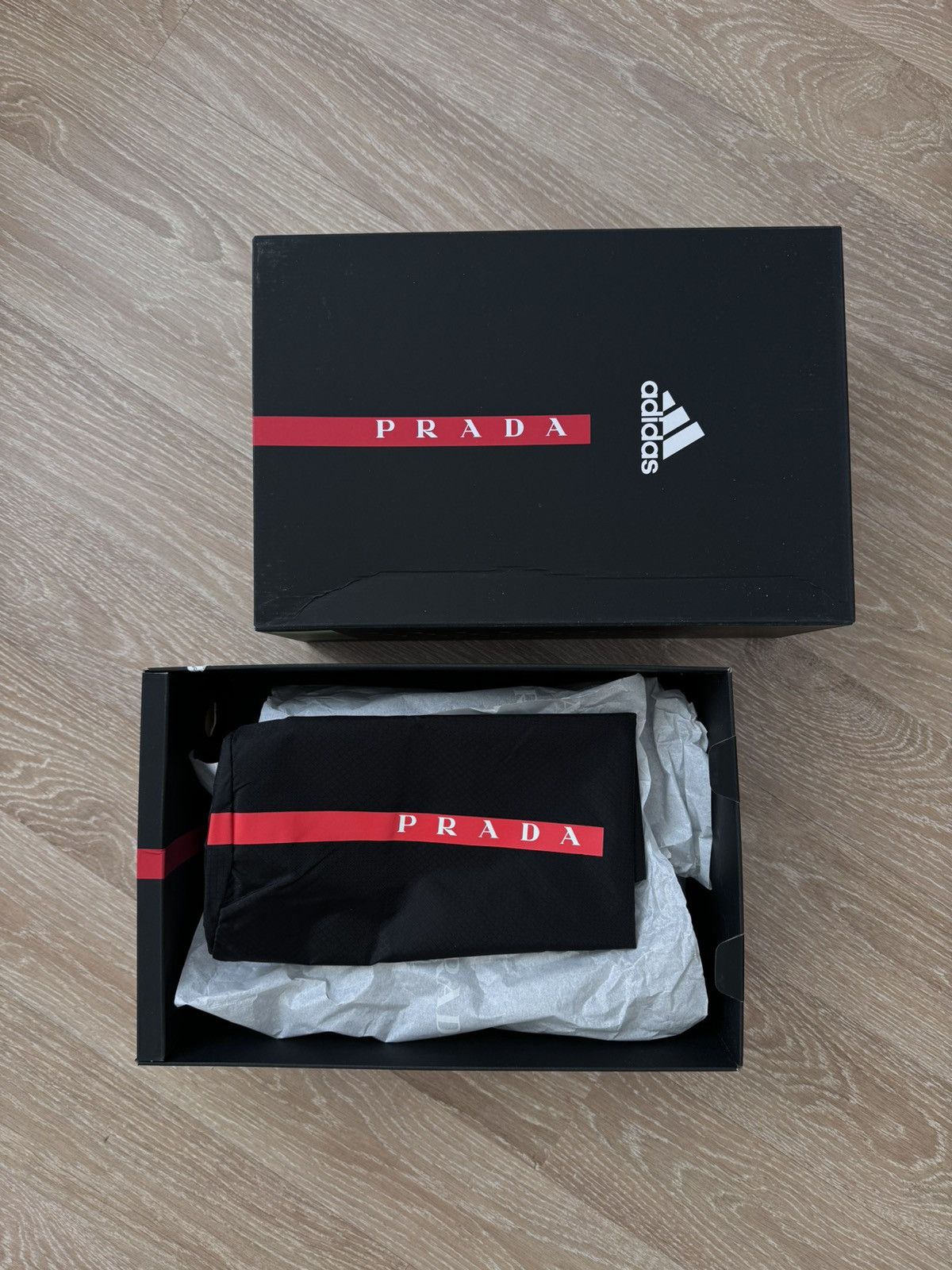 Adidas × Prada 690$ Adidas x Prada Luna Rossa Gunmetal Grey Size US 7.5 / EU 40-41 - 2 Thumbnail
