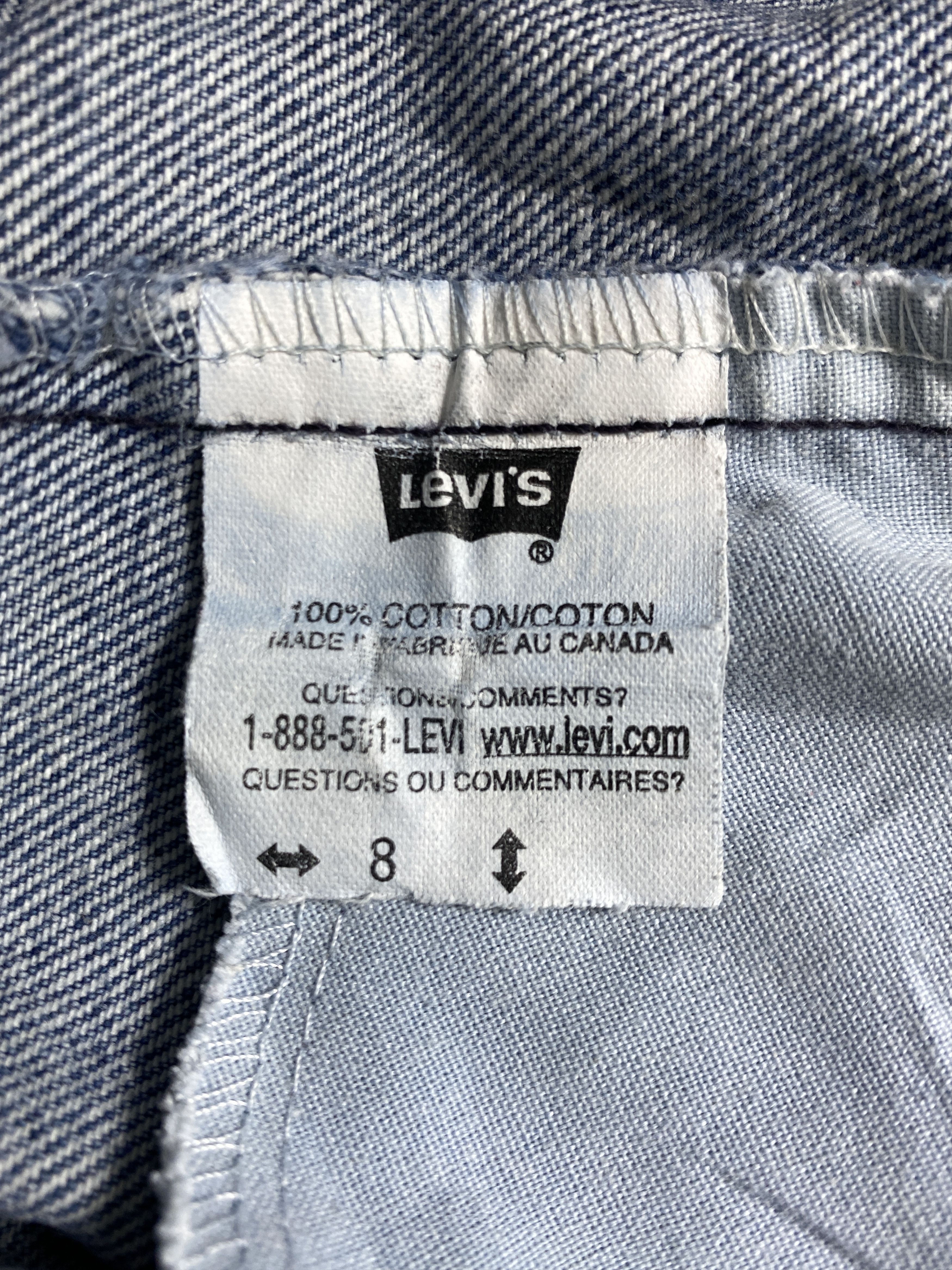 Japanese Brand Vintage Levi's Orange Tab Denim 28x27.5 -JN358 Size US 28 / EU 44 - 9 Thumbnail