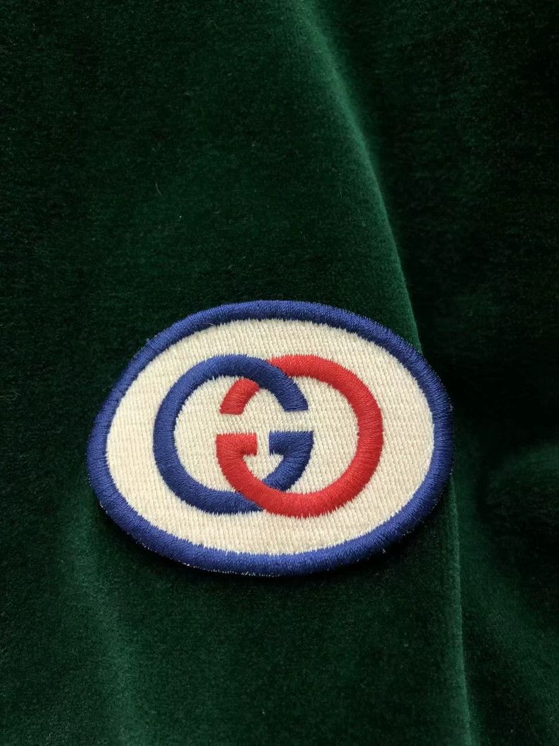 Gucci Gucci Classic logo sleeve detachable velvet jacket 2504-Nex Size US M / EU 48-50 / 2 - 3 Thumbnail