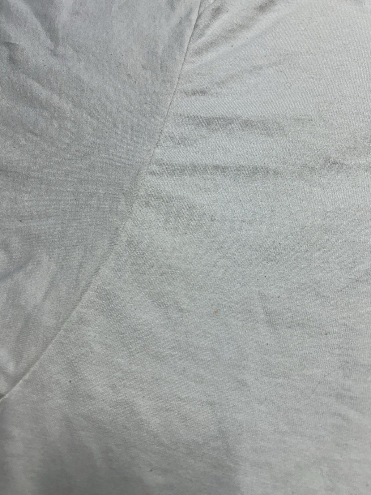 Vintage 80s blank white t shirt jerzees DEADSTOCK STAINS grunge XXL Size US XXL / EU 58 / 5 - 15 Thumbnail
