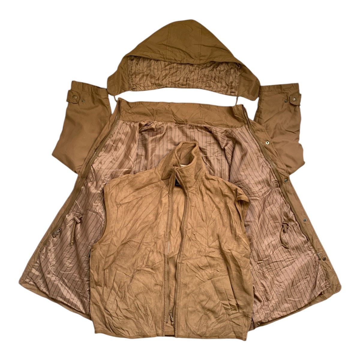 Crescent Down Works × Vintage Rare Design Vintage Crescent Max Work Scene Jackets Size US M / EU 48-50 / 2 - 4 Thumbnail
