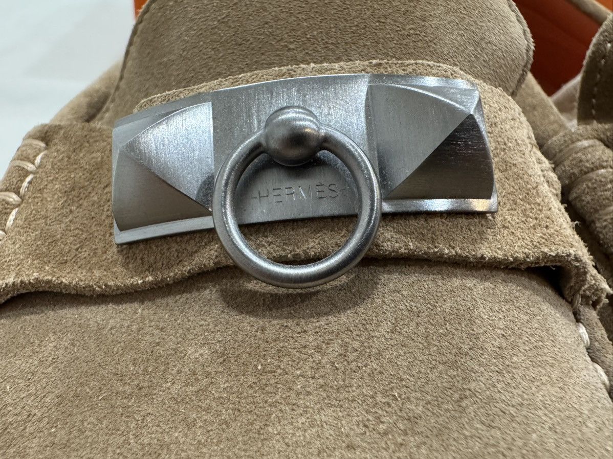 Hermes Hermès Irving Suede Loafer Size US 10 / EU 43 - 6 Thumbnail