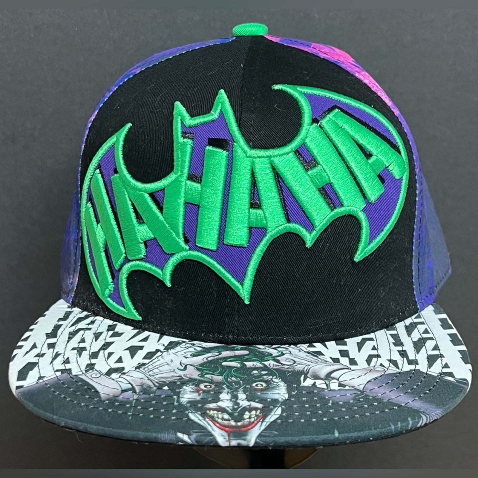 DC Comics THE JOKER Batman DC Comics Adjustable Snapback Hat 2016 Size ONE SIZE - 2 Thumbnail