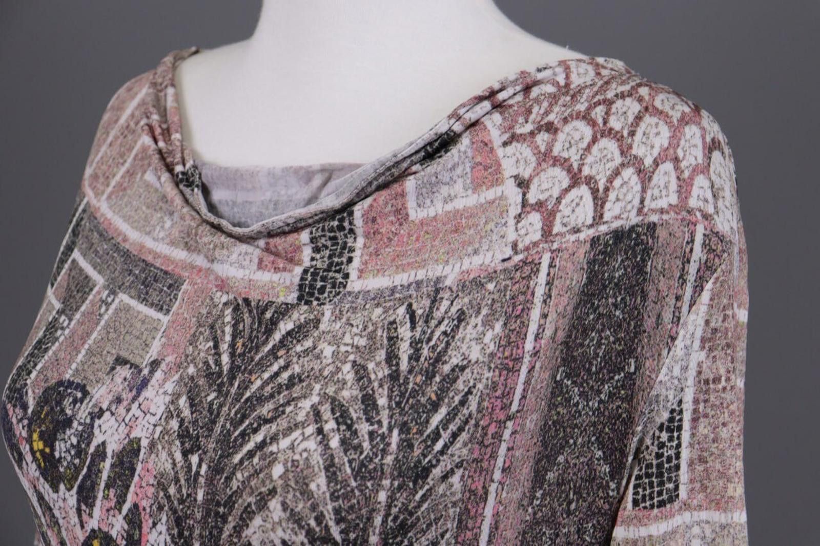 Designer Save The Queen Multicolor Aztec Knit Sweater Dress Size M Size M / US 6-8 / IT 42-44 - 10 Thumbnail