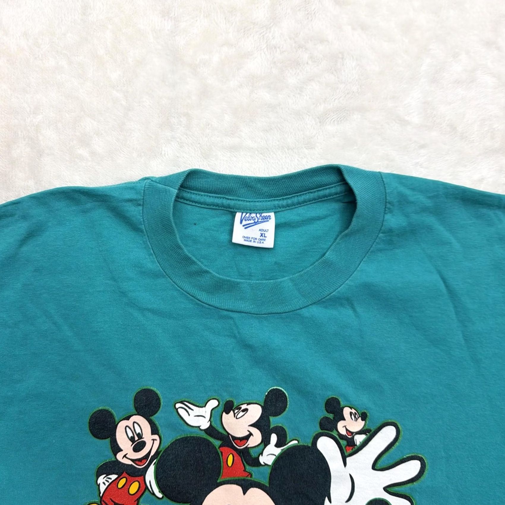 Velva Sheen VINTAGE Velva Sheen Mickey Mouse Minnesota Shirt Mens XL Green Disney Tee Size US XL / EU 56 / 4 - 2 Thumbnail