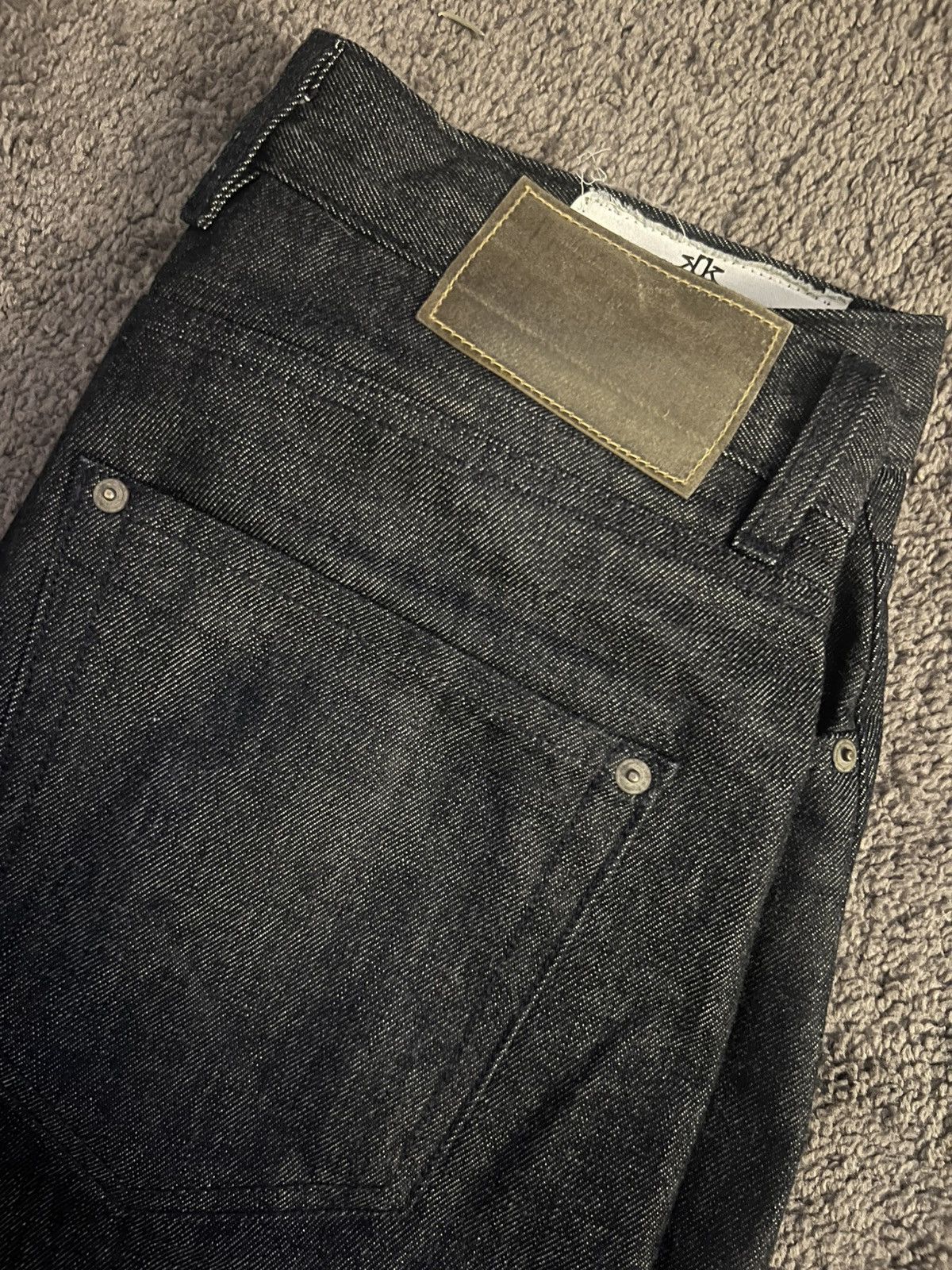 K-Two Studios Ktwo studio raw loose denim indigo Size US 32 / EU 48 - 2 Thumbnail