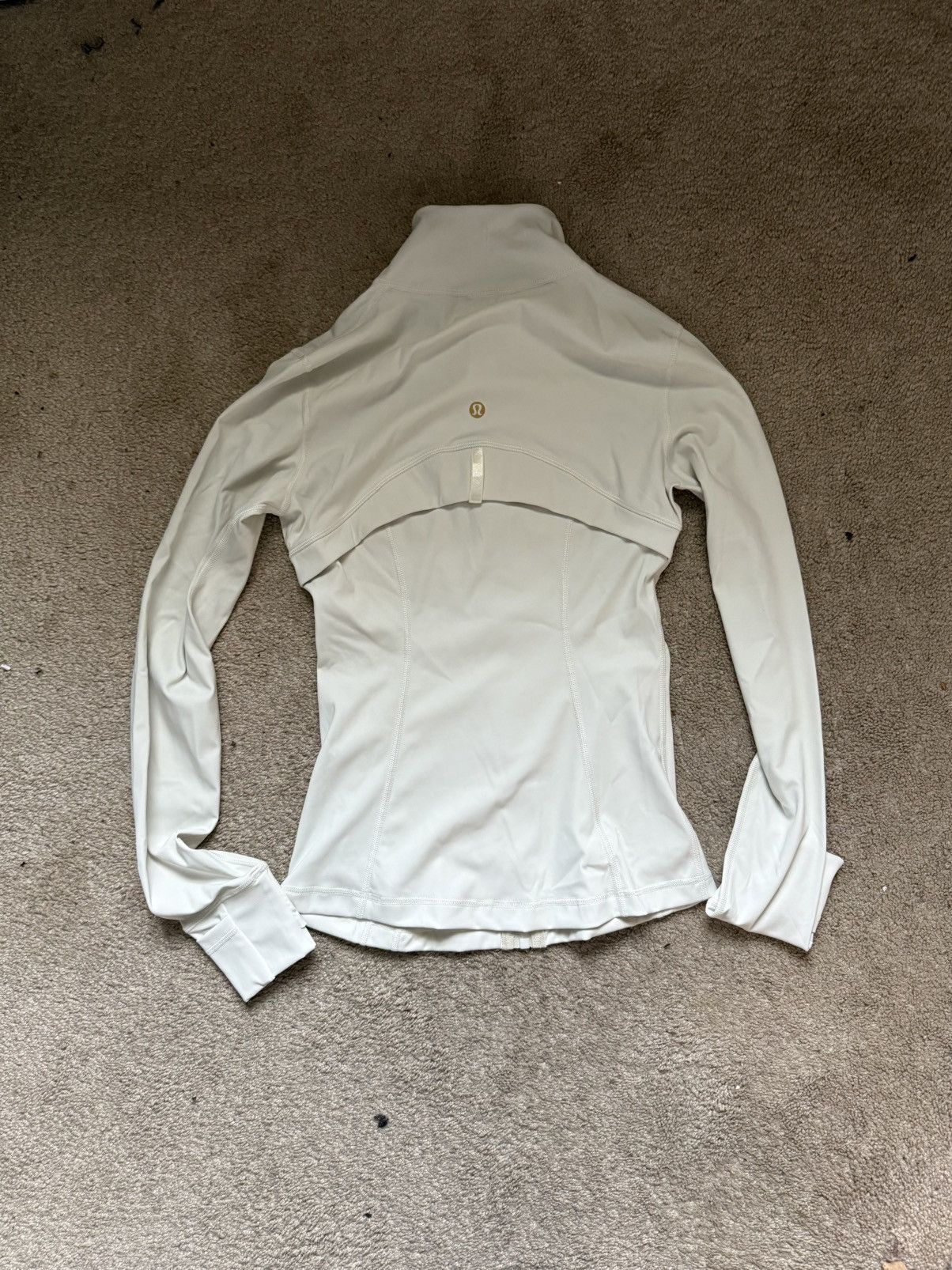 Lululemon Lululemon Define Jacket White and Gold Size XS / US 0-2 / IT 36-38 - 2 Thumbnail