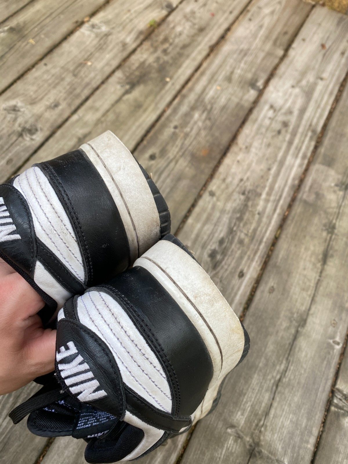 Nike Nike Dunk Low Men's Size 13 Retro White & Black Panda DD139 Size US 13 / EU 46 - 9 Thumbnail