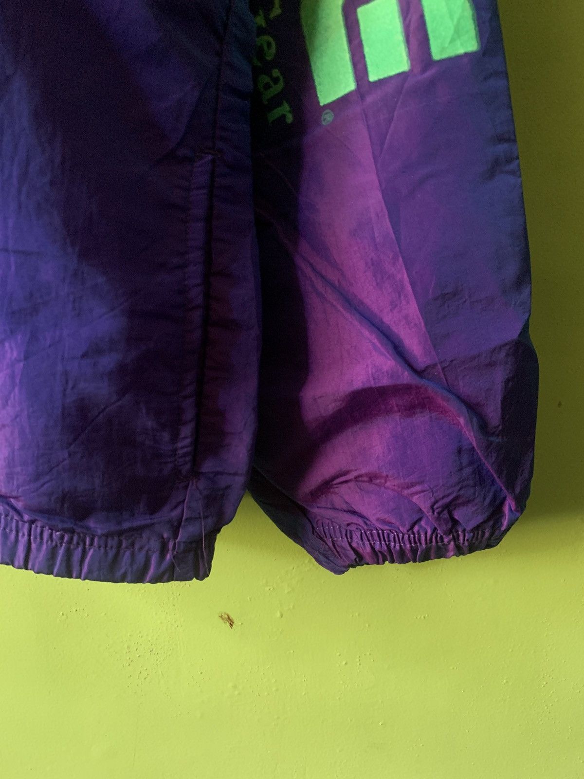 Vintage Vintage 1990s Surfstyle iridescent quarter zip windbreaker Size US XXL / EU 58 / 5 - 6 Thumbnail