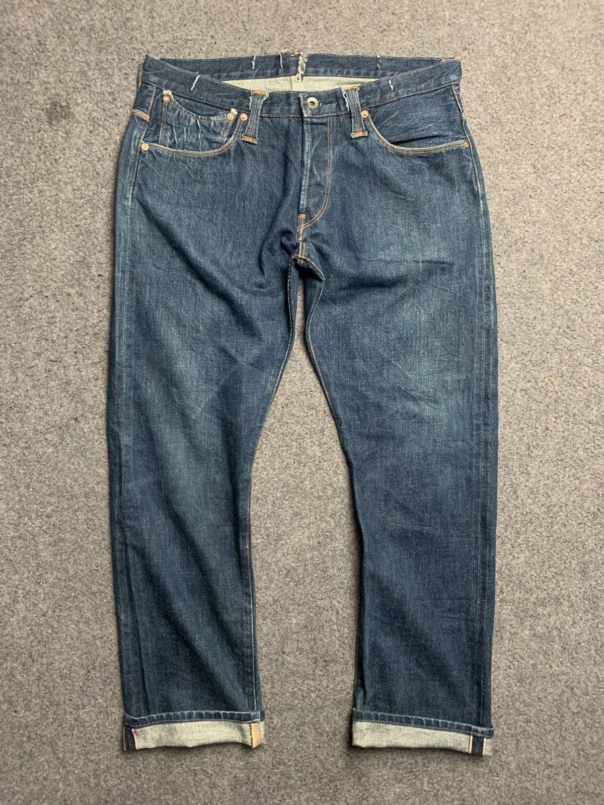image of Stevenson Overall Co Santa Rosa 767 in Denim, Men's (Size 32)