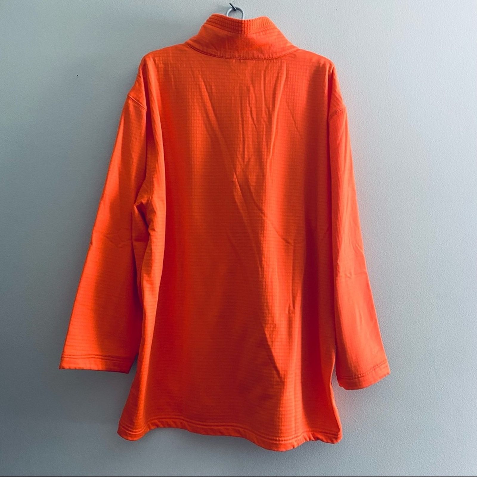 Izod Izod orange waffle quarter zip Size US XL / EU 56 / 4 - 3 Thumbnail