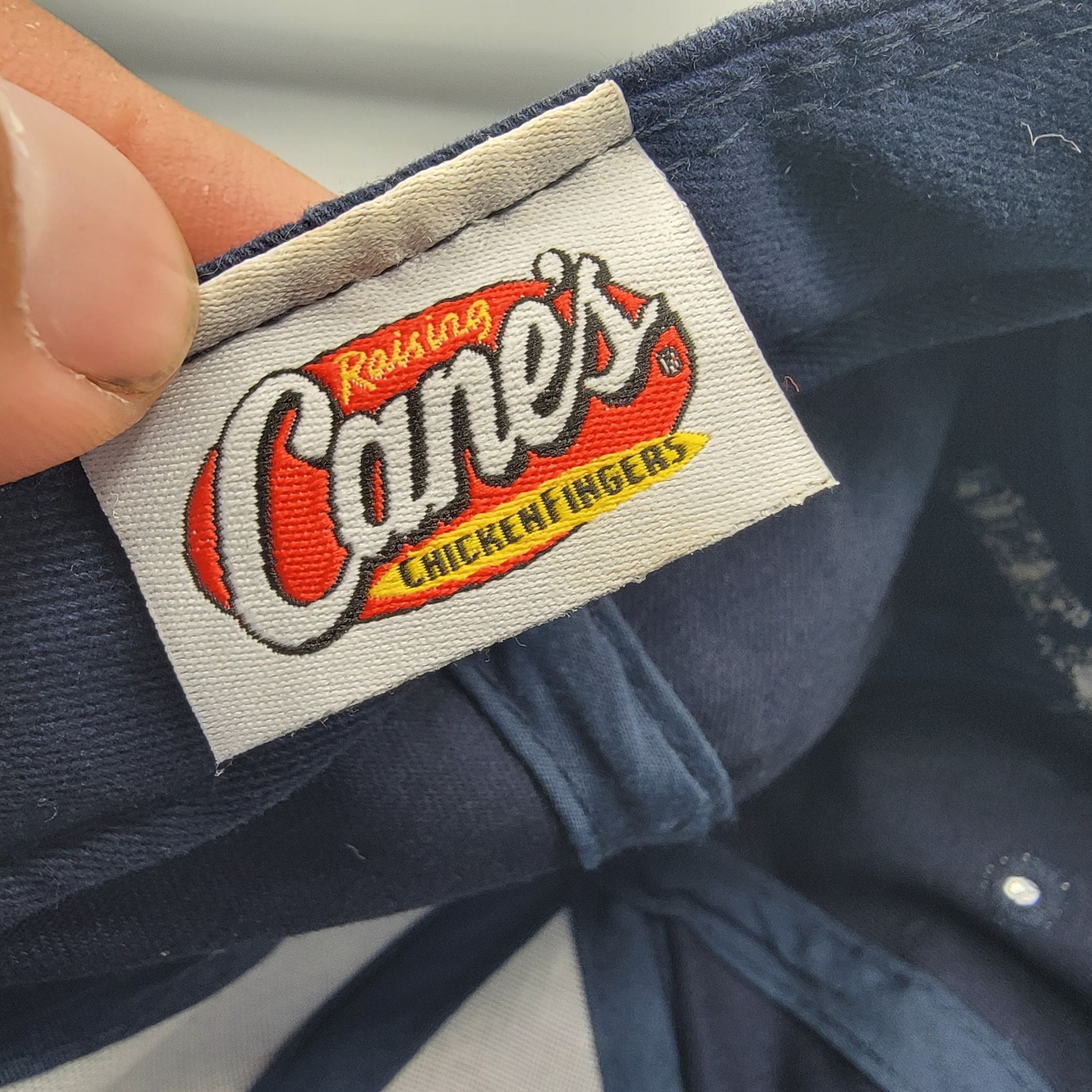 Other Raising Canes One Love Adults Blue Adjustable Baseball Hat C Size ONE SIZE - 5 Thumbnail