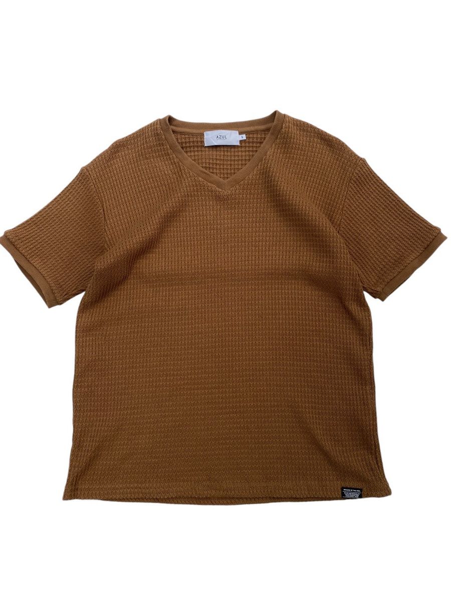 Japanese Brand × MOUSSY × Vintage Vtg Azul By Moussy Knitwear Tee Size US S / EU 44-46 / 1 - 1 Thumbnail