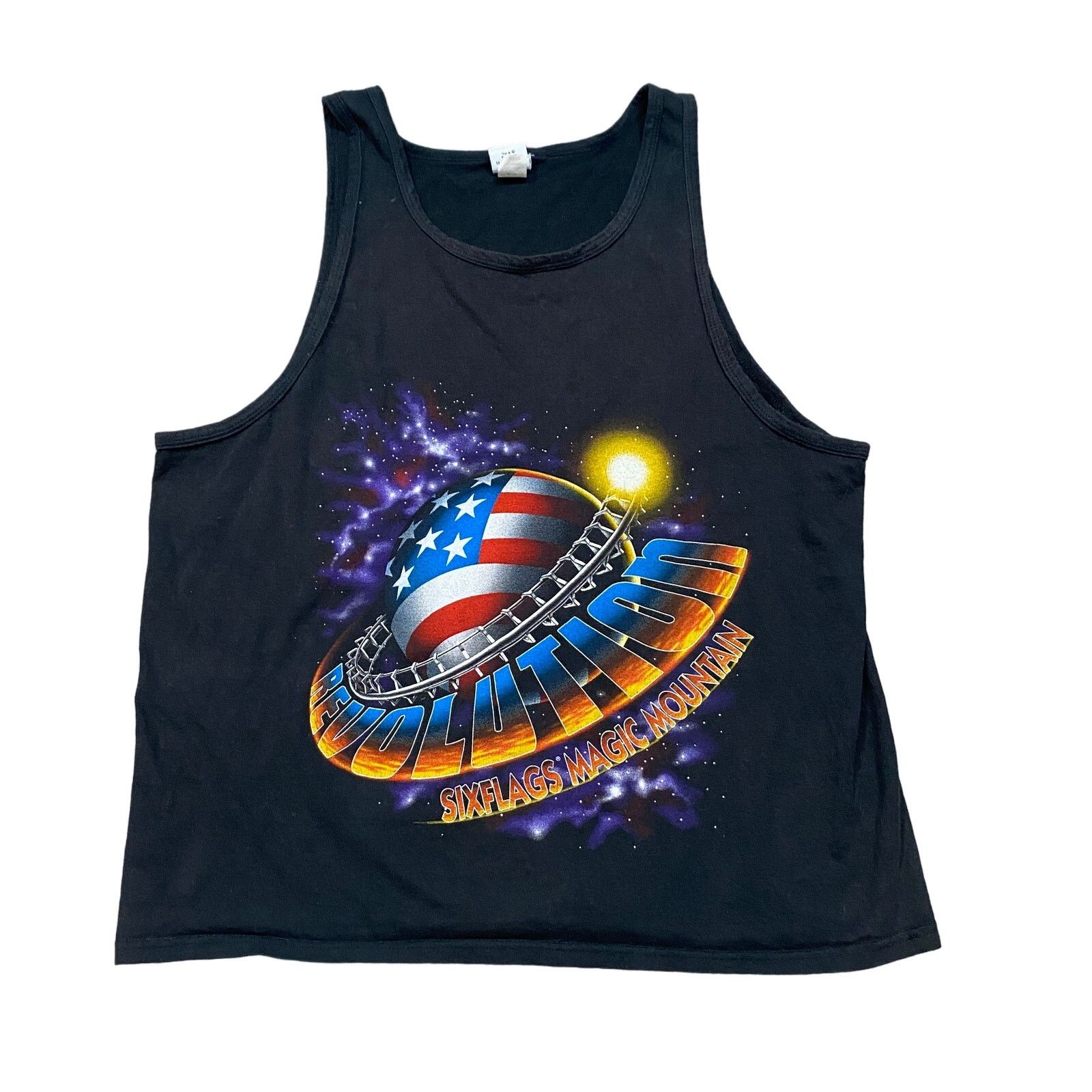 Vintage Vintage Six Flags Magic Mountain Tank Top Men's XL Retro Size US XL / EU 56 / 4 - 1 Thumbnail