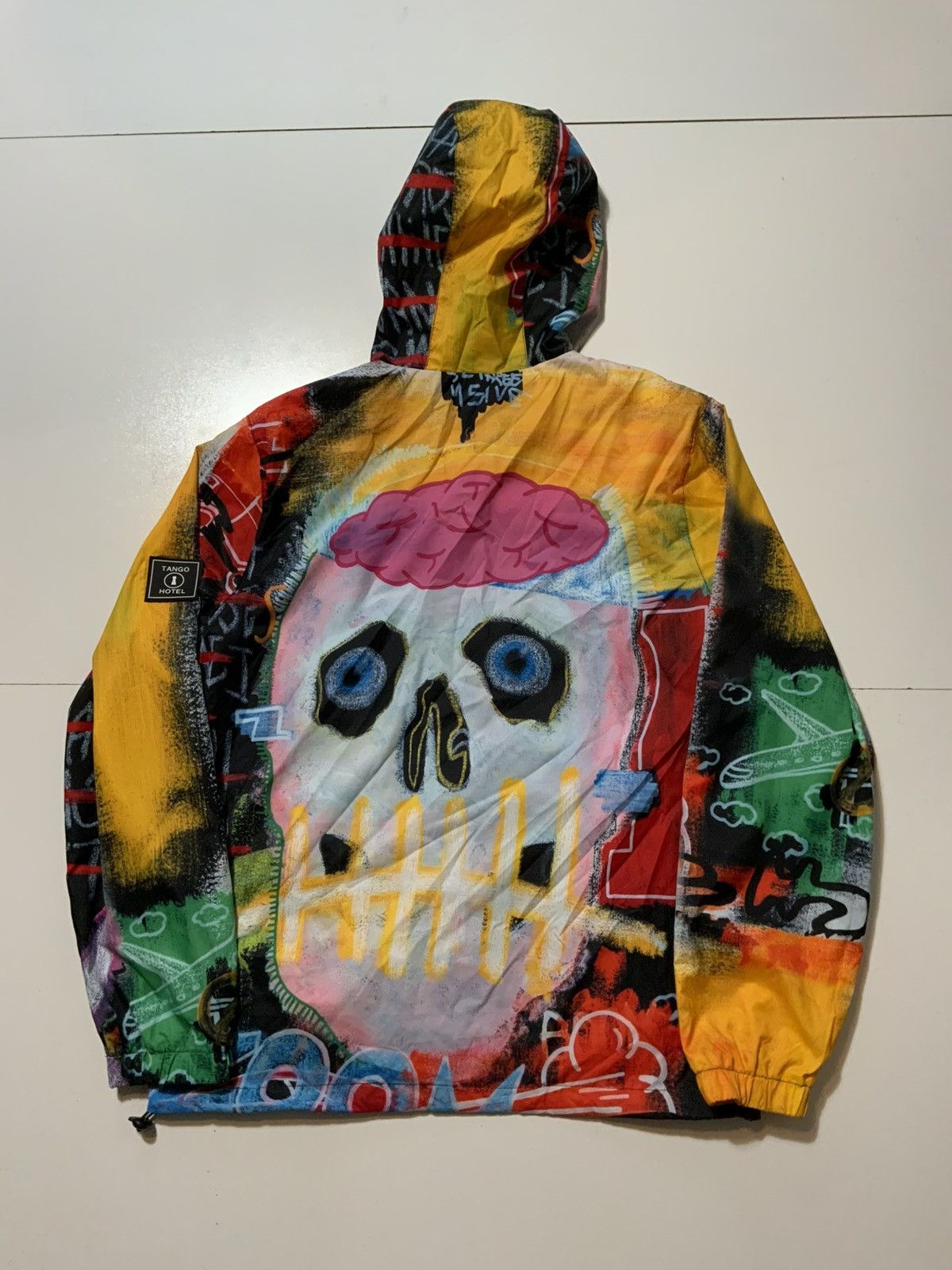 Other Tango Hotel I Want My Roses Skull Windbreaker Zip AOP Jacket Size US M / EU 48-50 / 2 - 2 Thumbnail