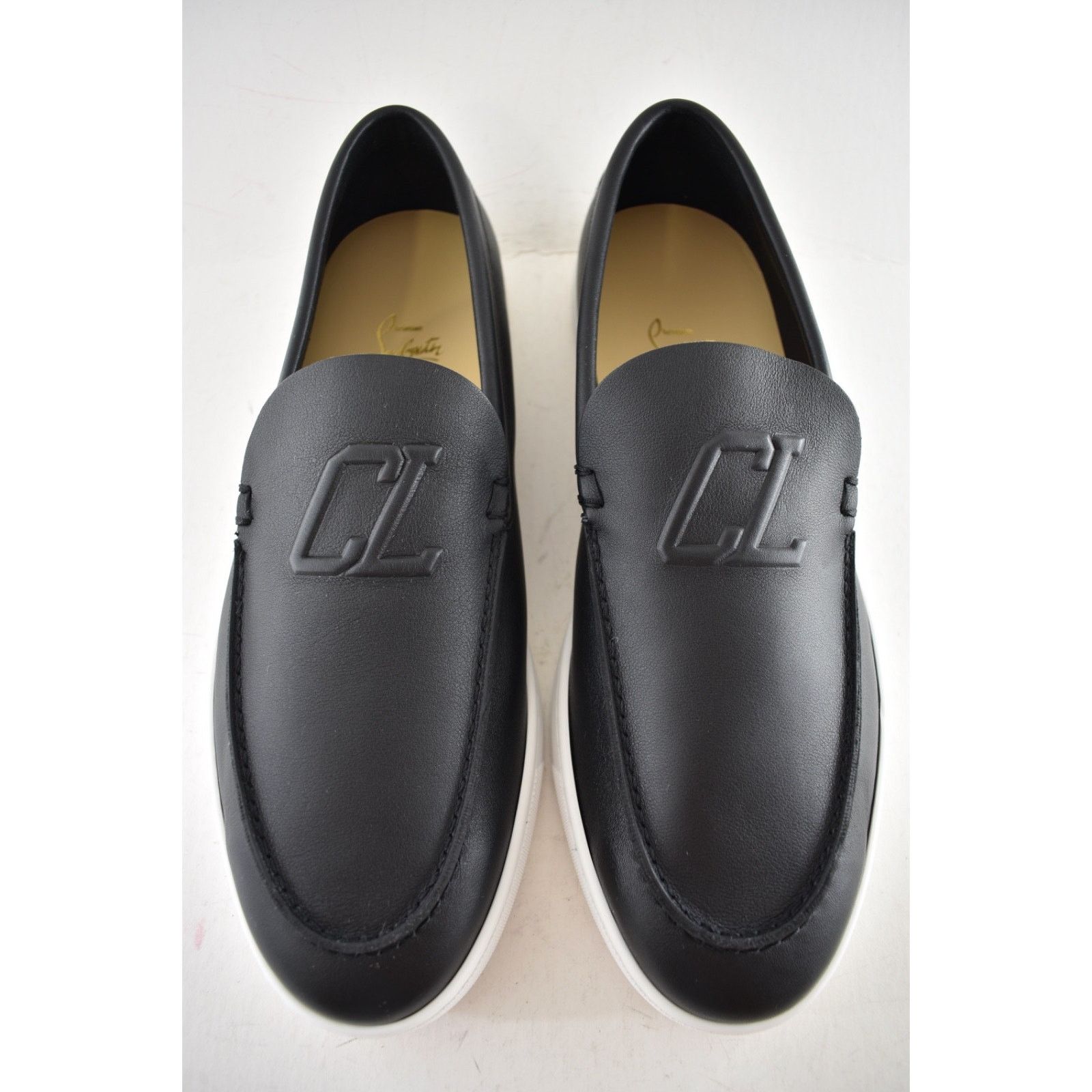 Christian Louboutin Christian Louboutin Mens Varsiboat Leather Loafer Boat 45 12 Size US 12 / EU 45 - 7 Thumbnail