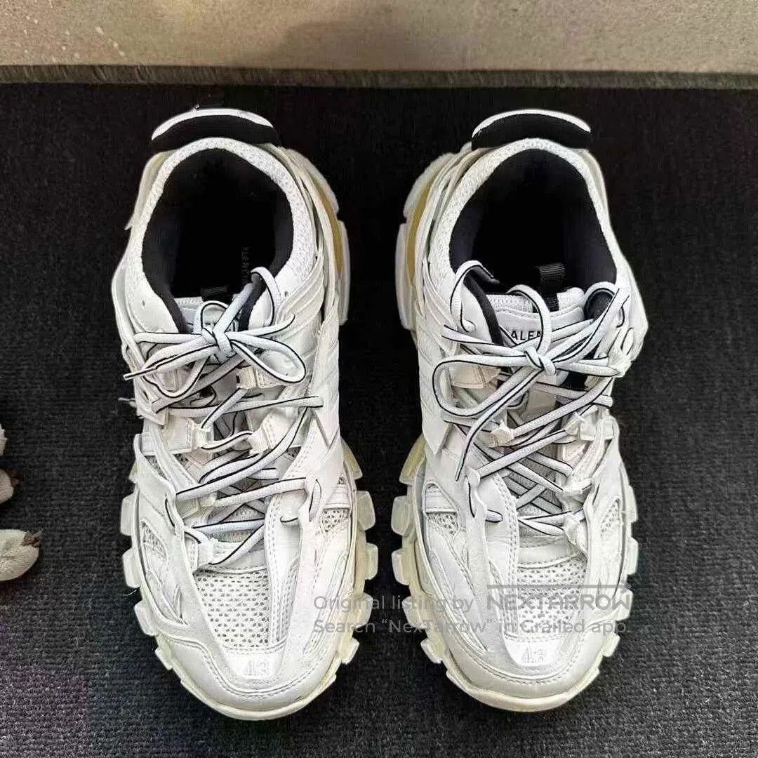 Balenciaga Balenciaga Track White Size 42. Size US 9 / EU 42 - 4 Thumbnail