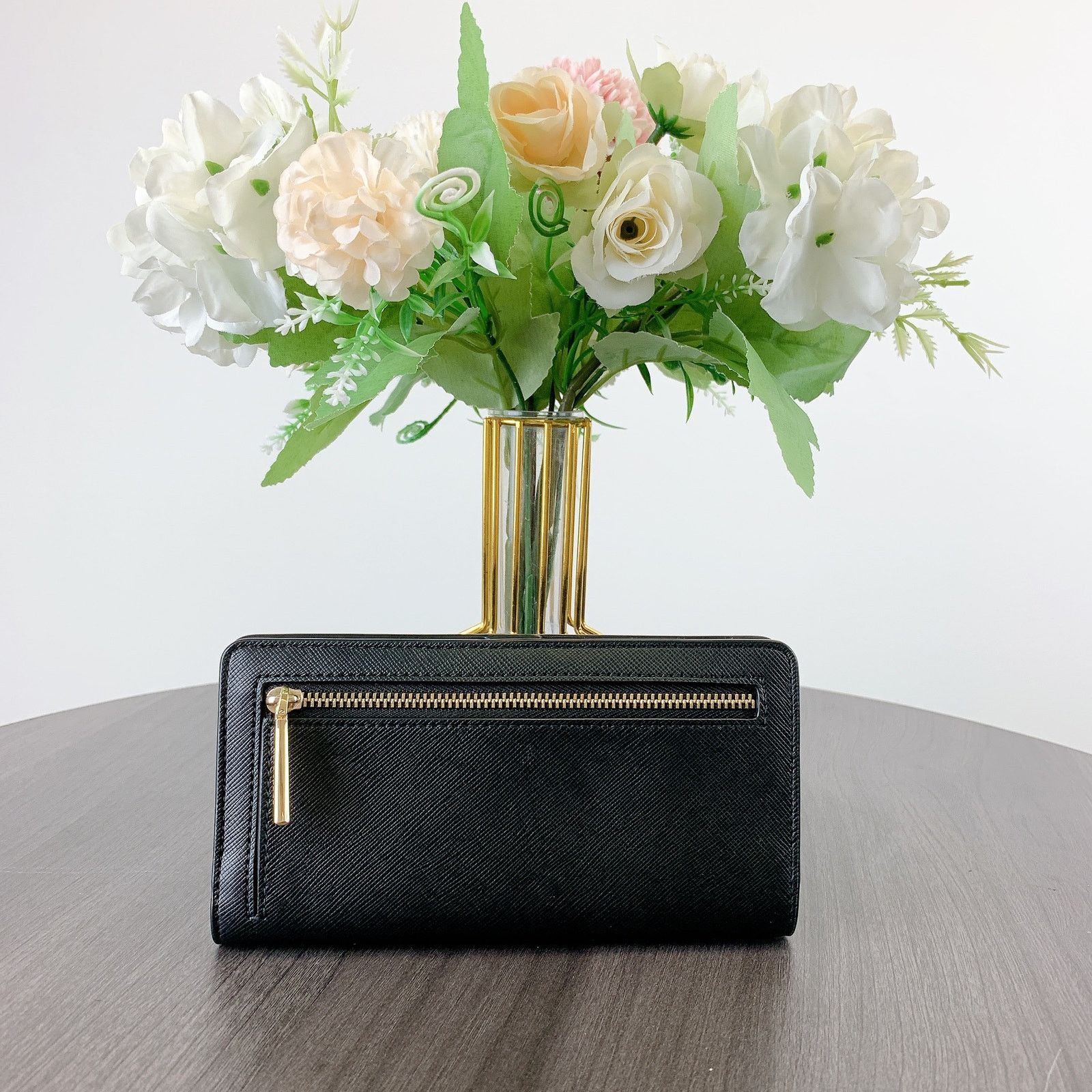 Kate Spade kate spade KH611 Brynn Large Slim Bifold Wallet IN Black Size ONE SIZE - 2 Thumbnail