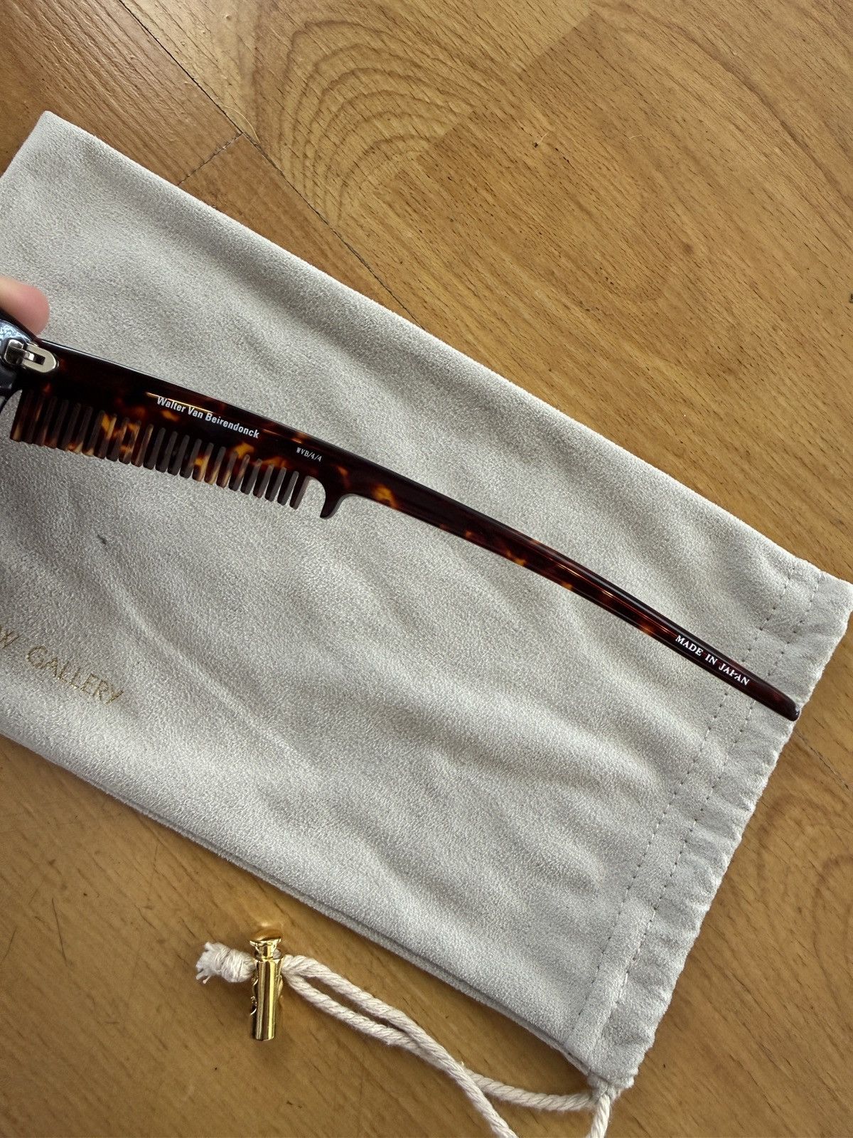 Linda Farrow × Walter Van Beirendonck Walter Van Beirendonck x Linda Farrow Comb Sunglasses Size ONE SIZE - 8 Thumbnail