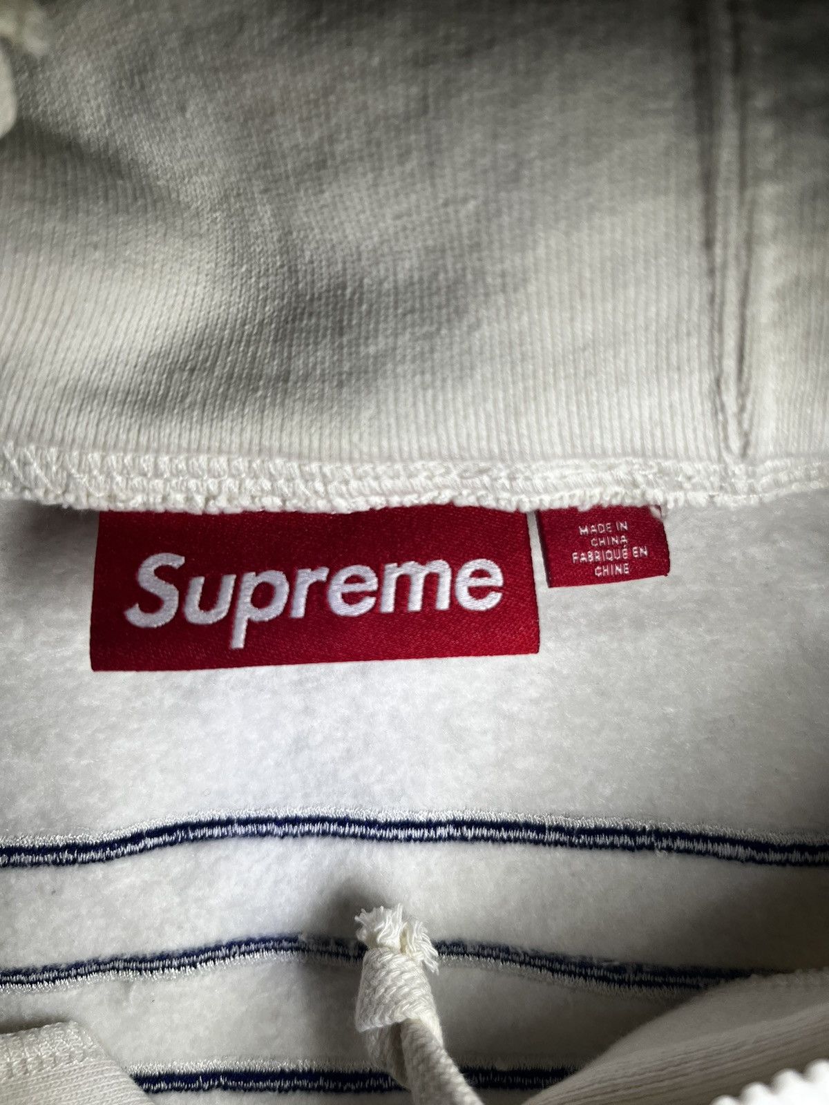 Supreme Supreme Wrapped Half Zip Hooded Sweatshirt Stone Size US S / EU 44-46 / 1 - 8 Thumbnail