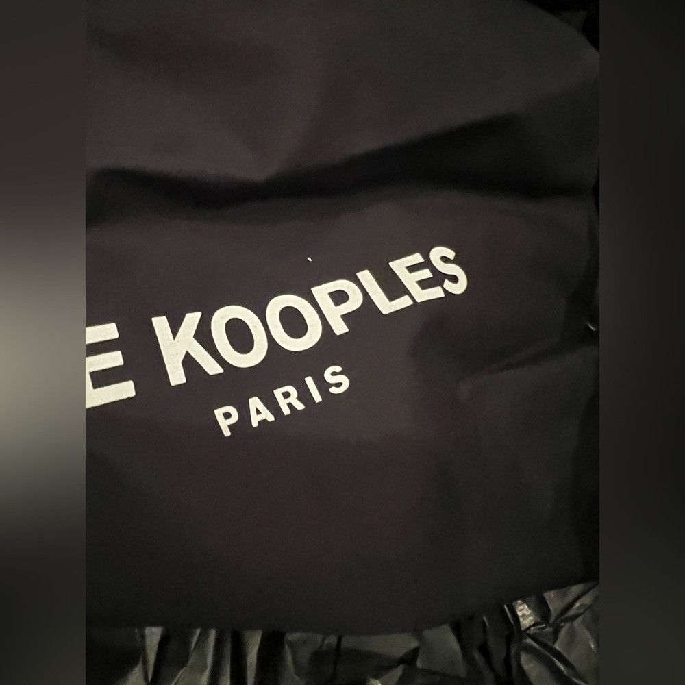 The Kooples The Kooples Paris Leather SNEAKERS WITH PLATFORM SOLE NIB Size US 7 / IT 37 - 8 Thumbnail