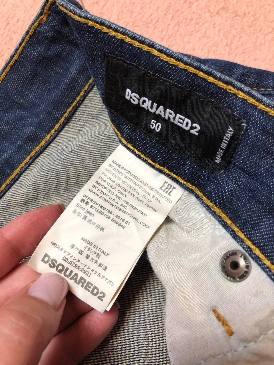 Dsquared2 Dsquared2 Denim Jeans Size US 34 / EU 50 - 2 Thumbnail